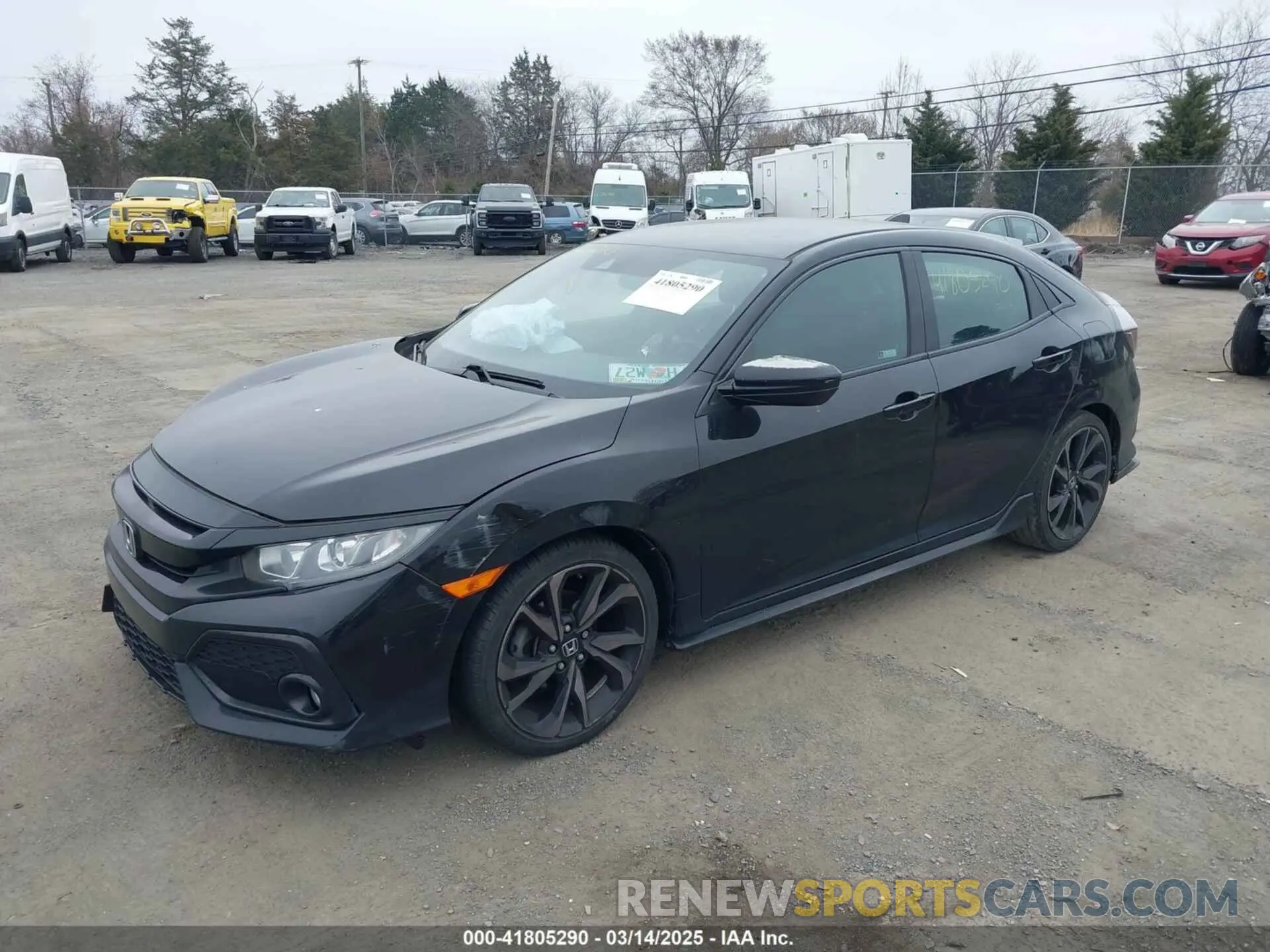 2 Photograph of a damaged car SHHFK7H44KU202542 HONDA CIVIC 2019
