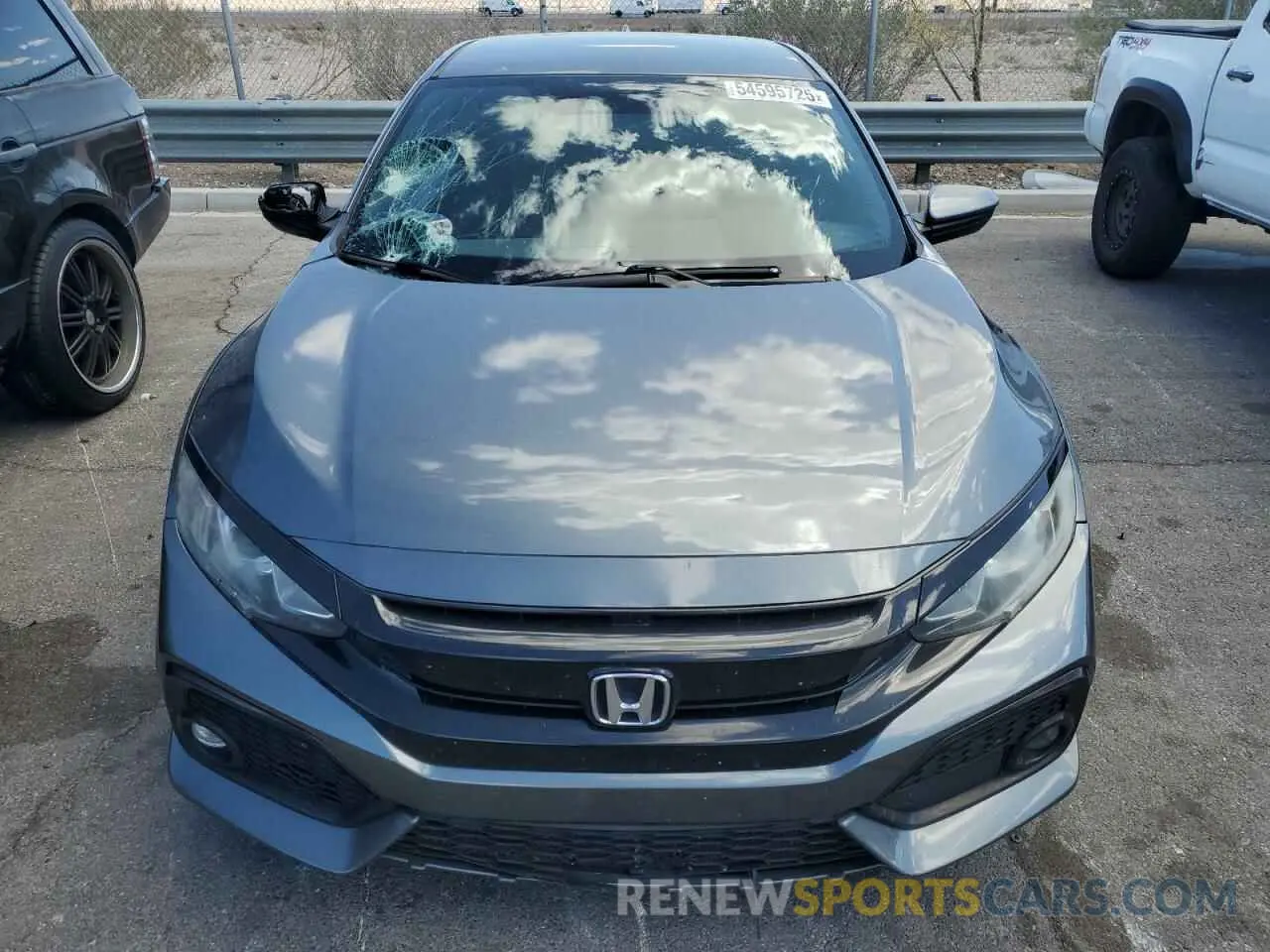 5 Photograph of a damaged car SHHFK7H44KU205585 HONDA CIVIC 2019