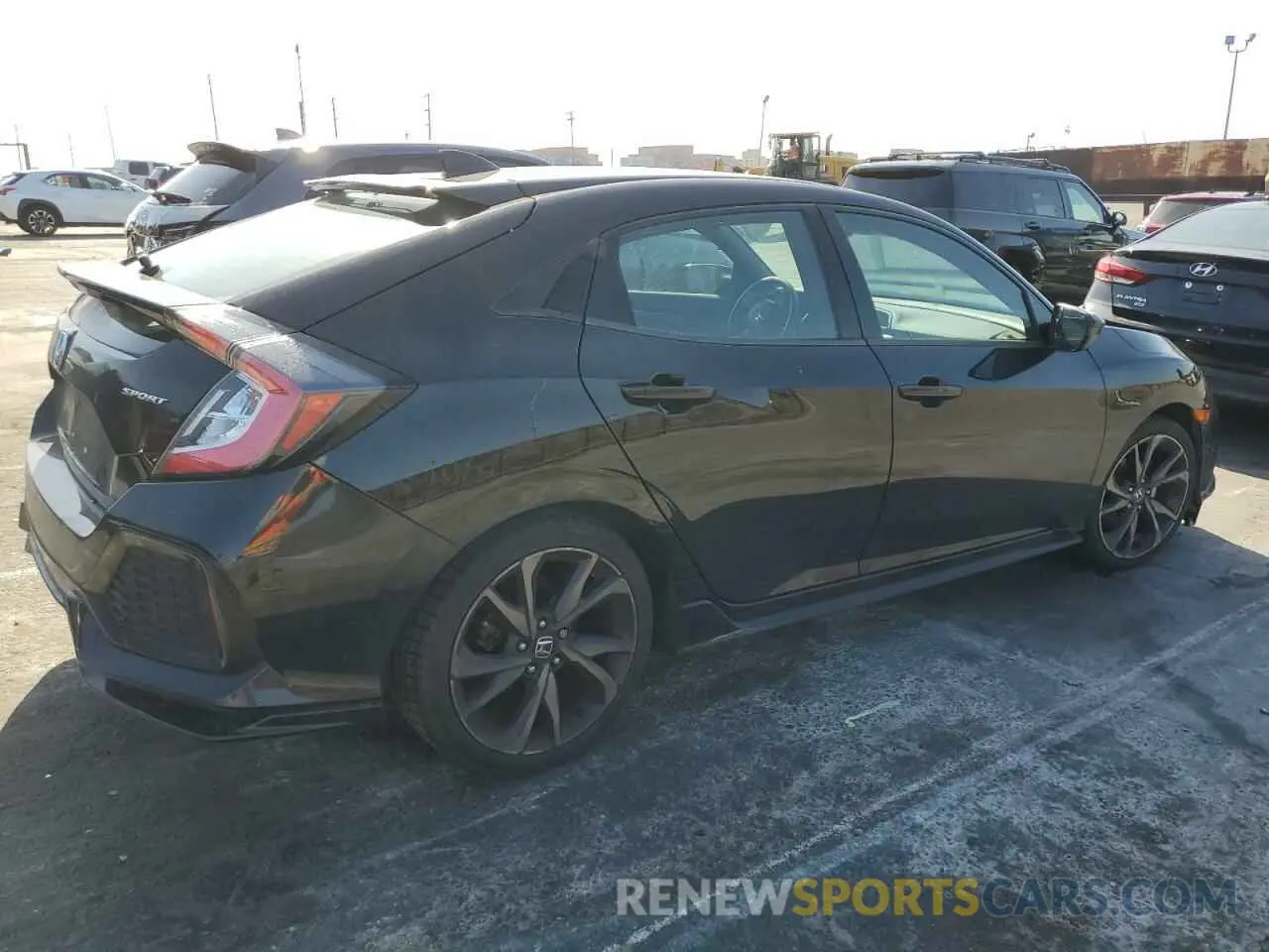 3 Photograph of a damaged car SHHFK7H44KU409786 HONDA CIVIC 2019