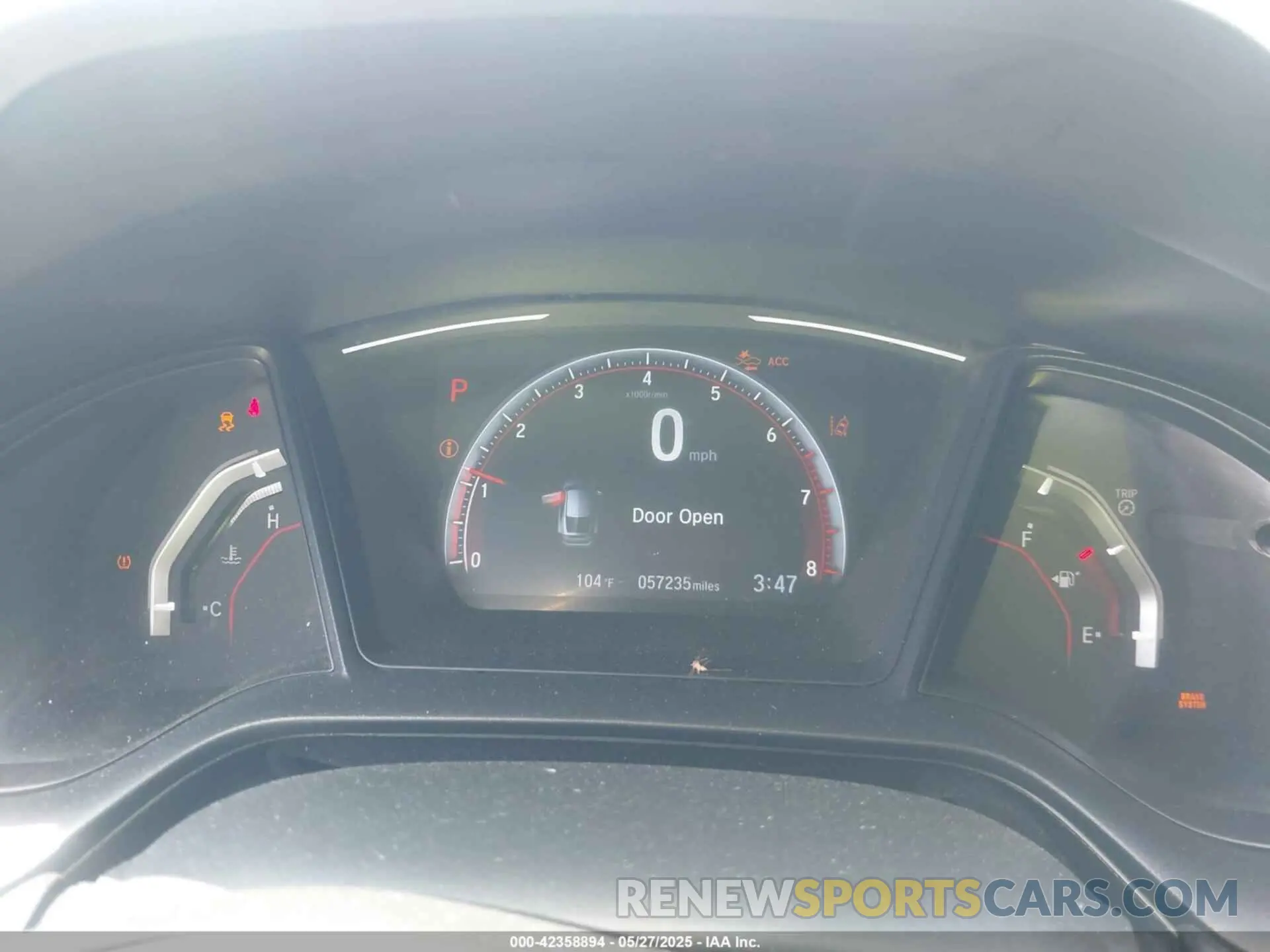 7 Photograph of a damaged car SHHFK7H45KU226624 HONDA CIVIC 2019