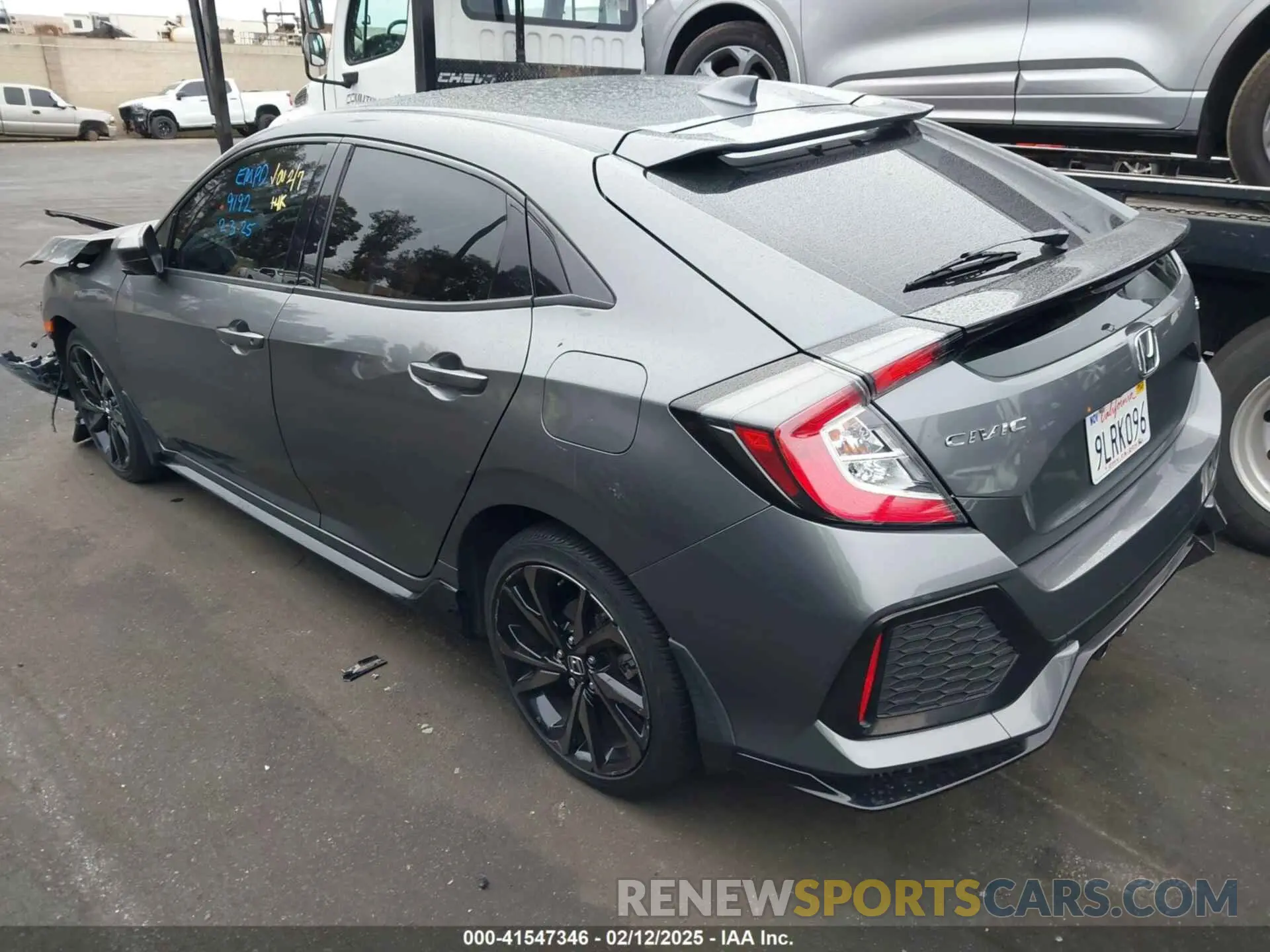 3 Photograph of a damaged car SHHFK7H45KU417024 HONDA CIVIC 2019