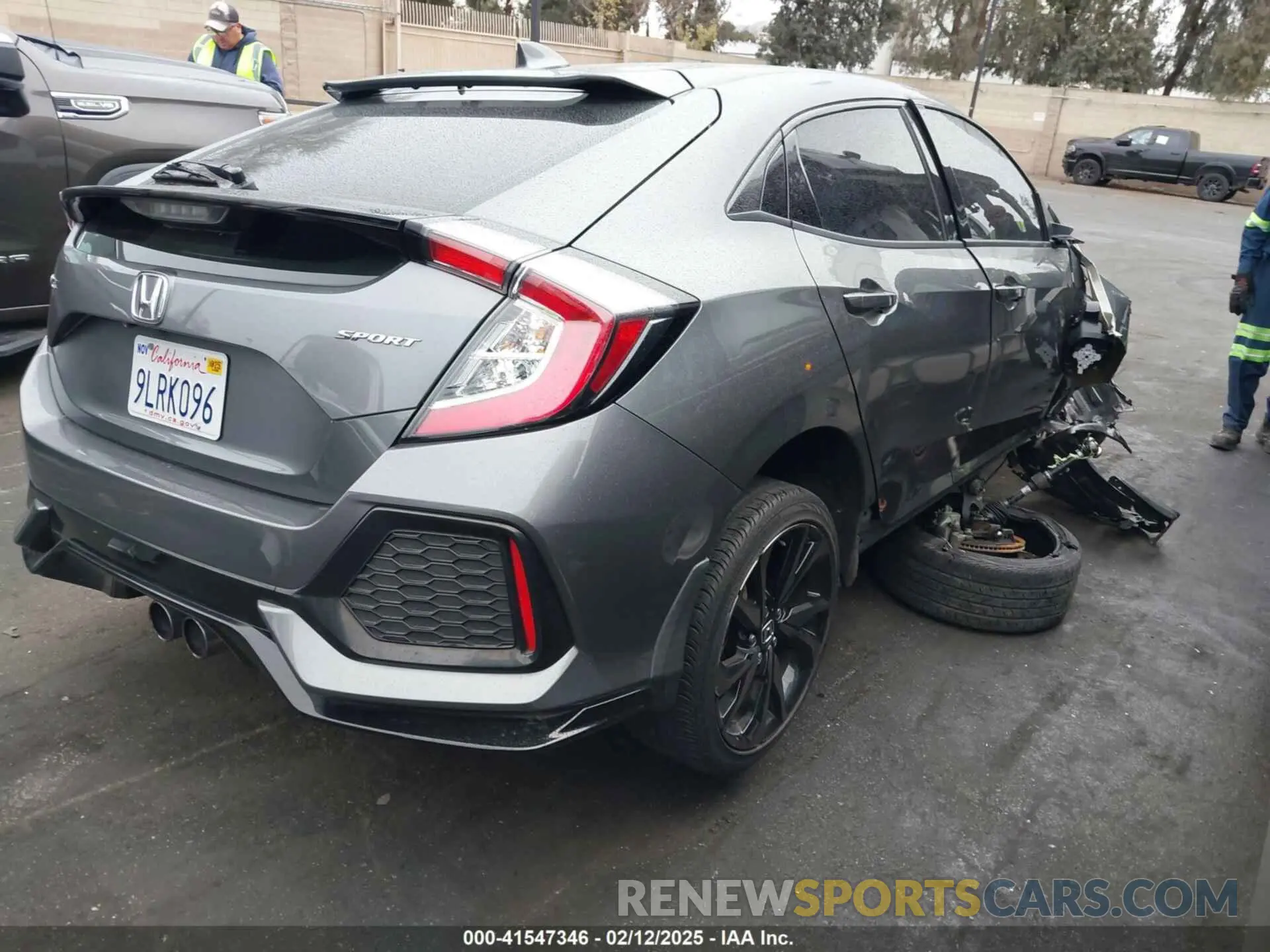 4 Photograph of a damaged car SHHFK7H45KU417024 HONDA CIVIC 2019