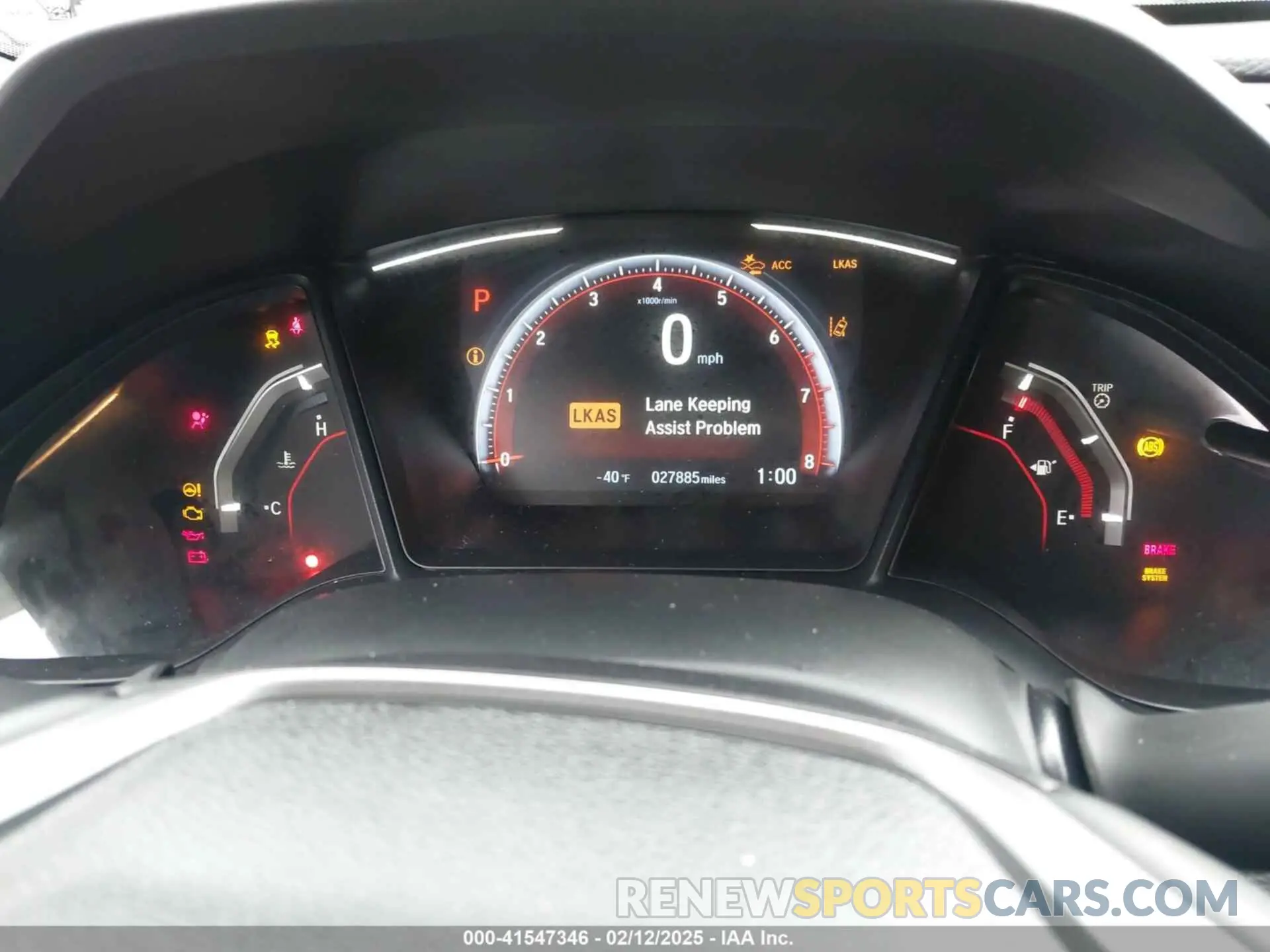 7 Photograph of a damaged car SHHFK7H45KU417024 HONDA CIVIC 2019