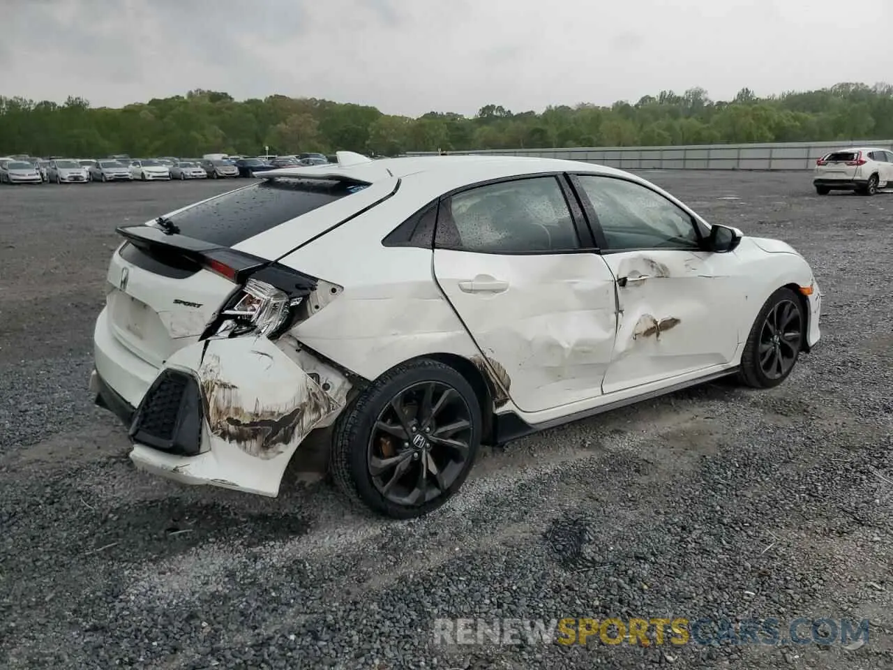 3 Photograph of a damaged car SHHFK7H46KU225658 HONDA CIVIC 2019