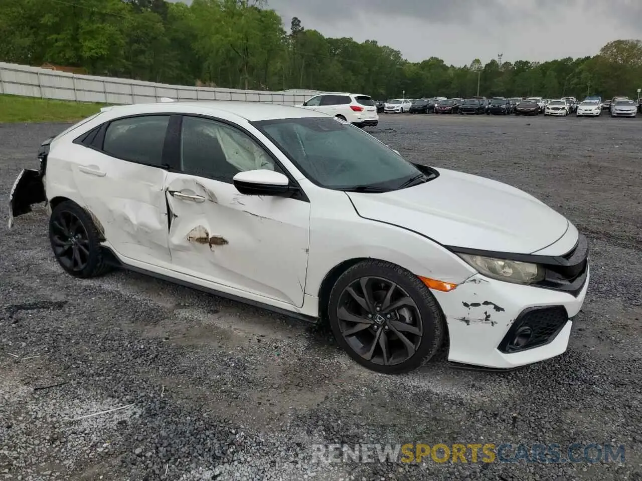 4 Photograph of a damaged car SHHFK7H46KU225658 HONDA CIVIC 2019