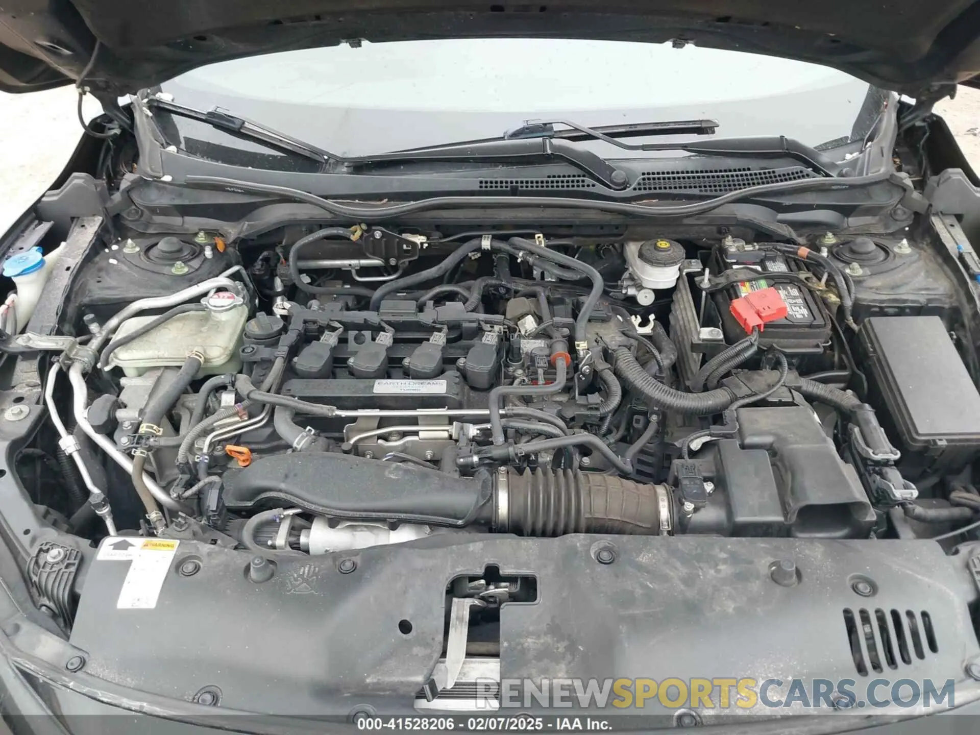 10 Photograph of a damaged car SHHFK7H47KU215124 HONDA CIVIC 2019