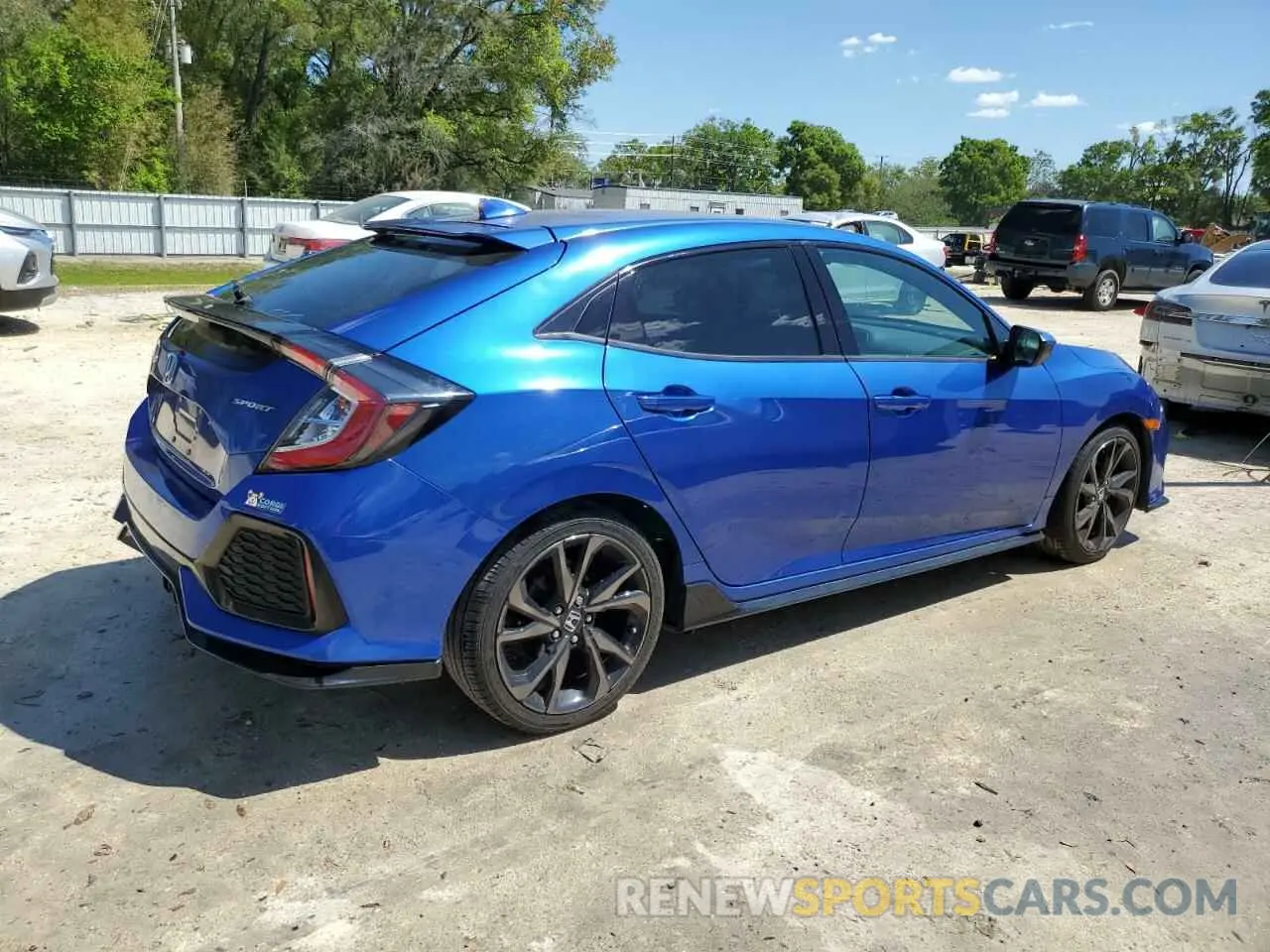 3 Photograph of a damaged car SHHFK7H47KU227242 HONDA CIVIC 2019