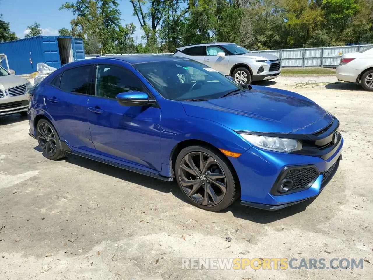 4 Photograph of a damaged car SHHFK7H47KU227242 HONDA CIVIC 2019