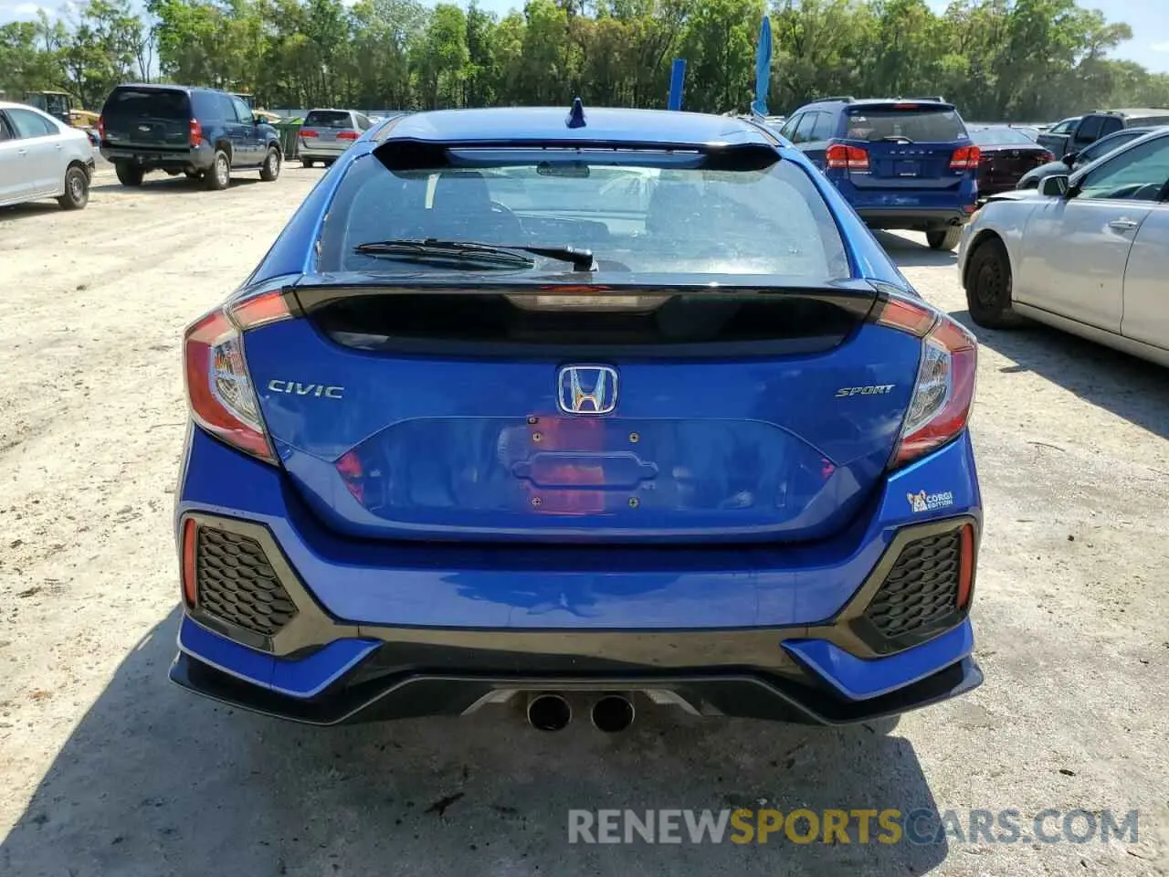 6 Photograph of a damaged car SHHFK7H47KU227242 HONDA CIVIC 2019