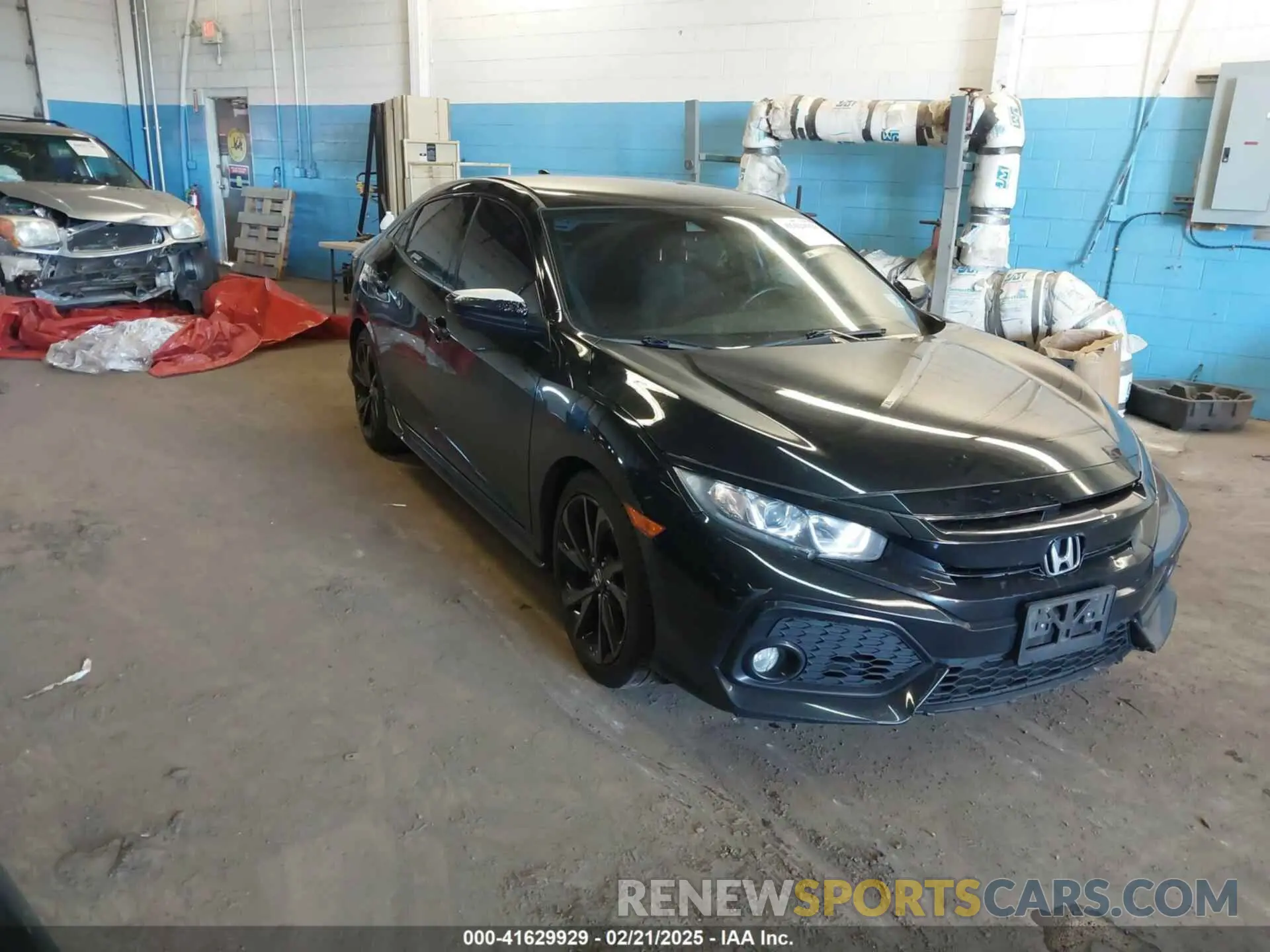1 Photograph of a damaged car SHHFK7H47KU400791 HONDA CIVIC 2019