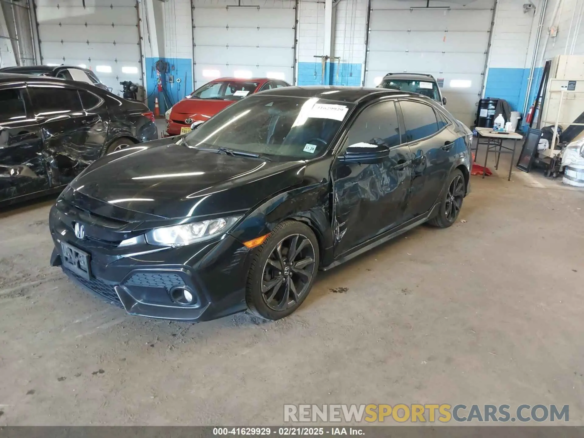 2 Photograph of a damaged car SHHFK7H47KU400791 HONDA CIVIC 2019