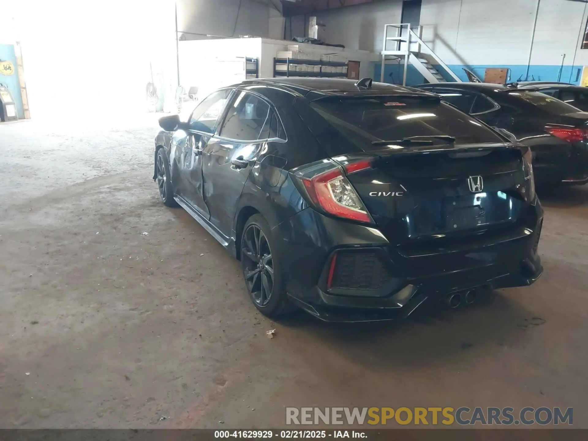 3 Photograph of a damaged car SHHFK7H47KU400791 HONDA CIVIC 2019