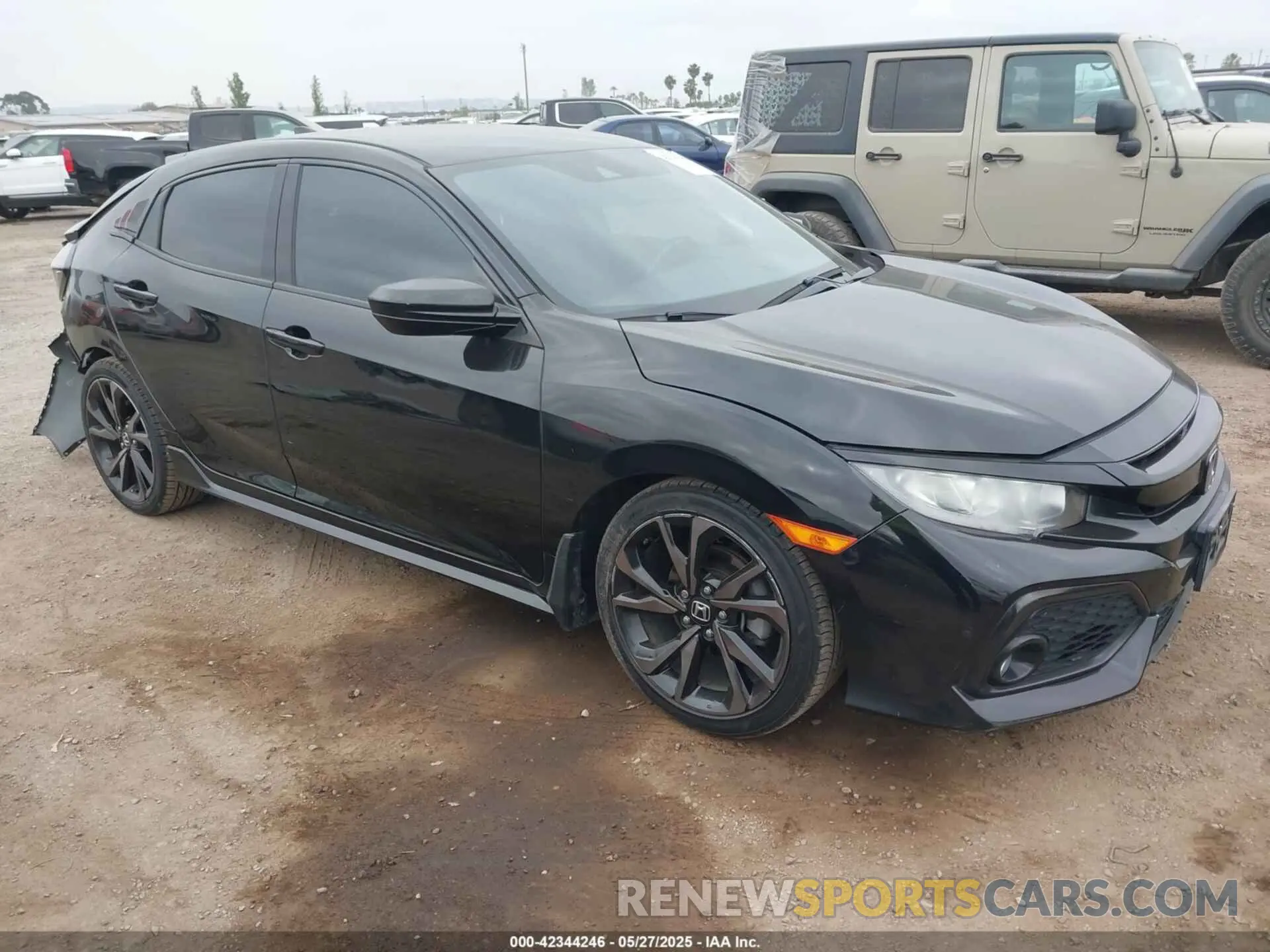 1 Photograph of a damaged car SHHFK7H47KU409779 HONDA CIVIC 2019