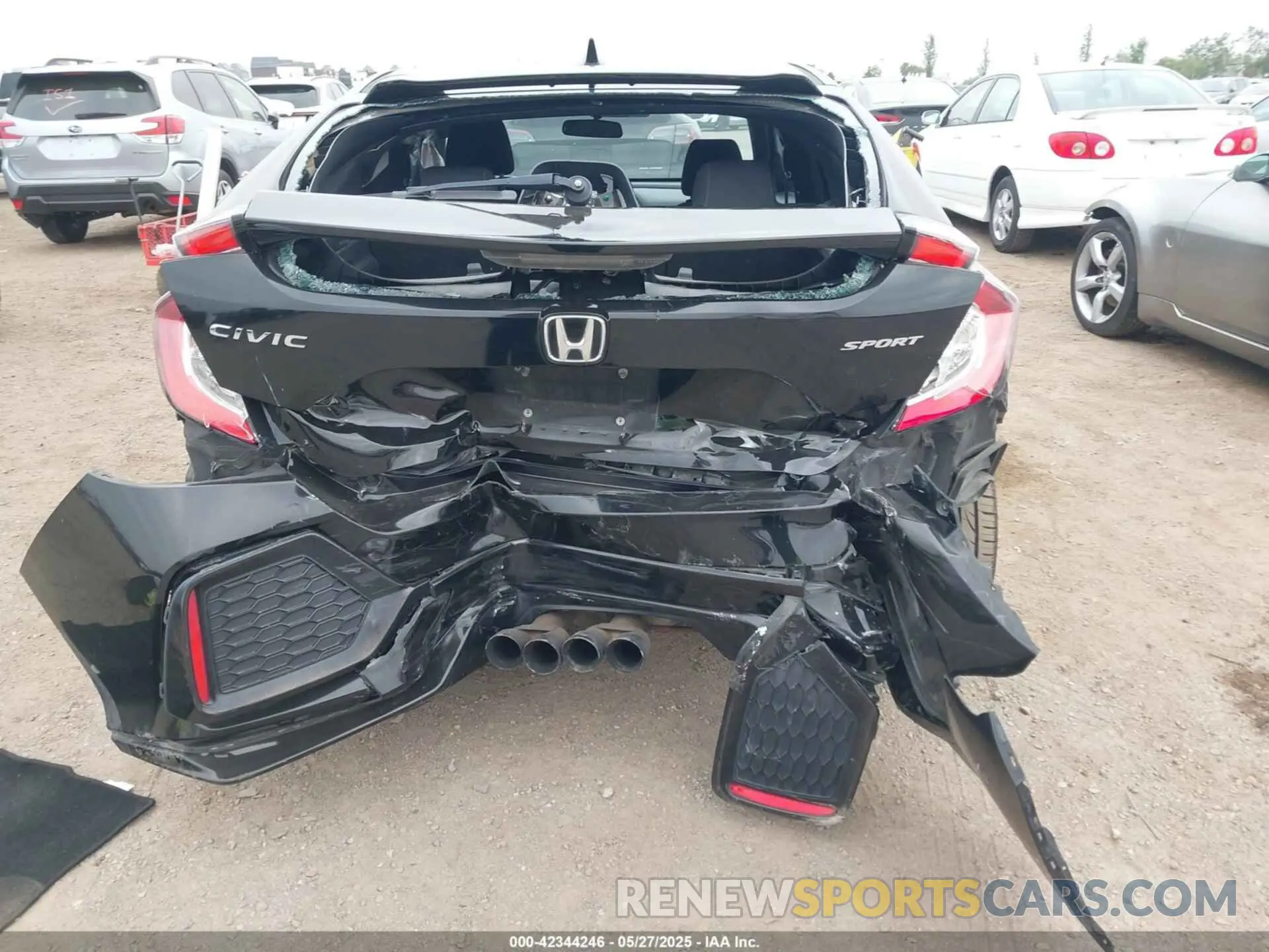 16 Photograph of a damaged car SHHFK7H47KU409779 HONDA CIVIC 2019