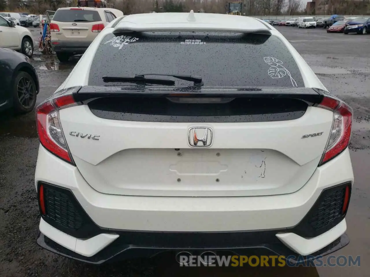 6 Photograph of a damaged car SHHFK7H47KU413587 HONDA CIVIC 2019