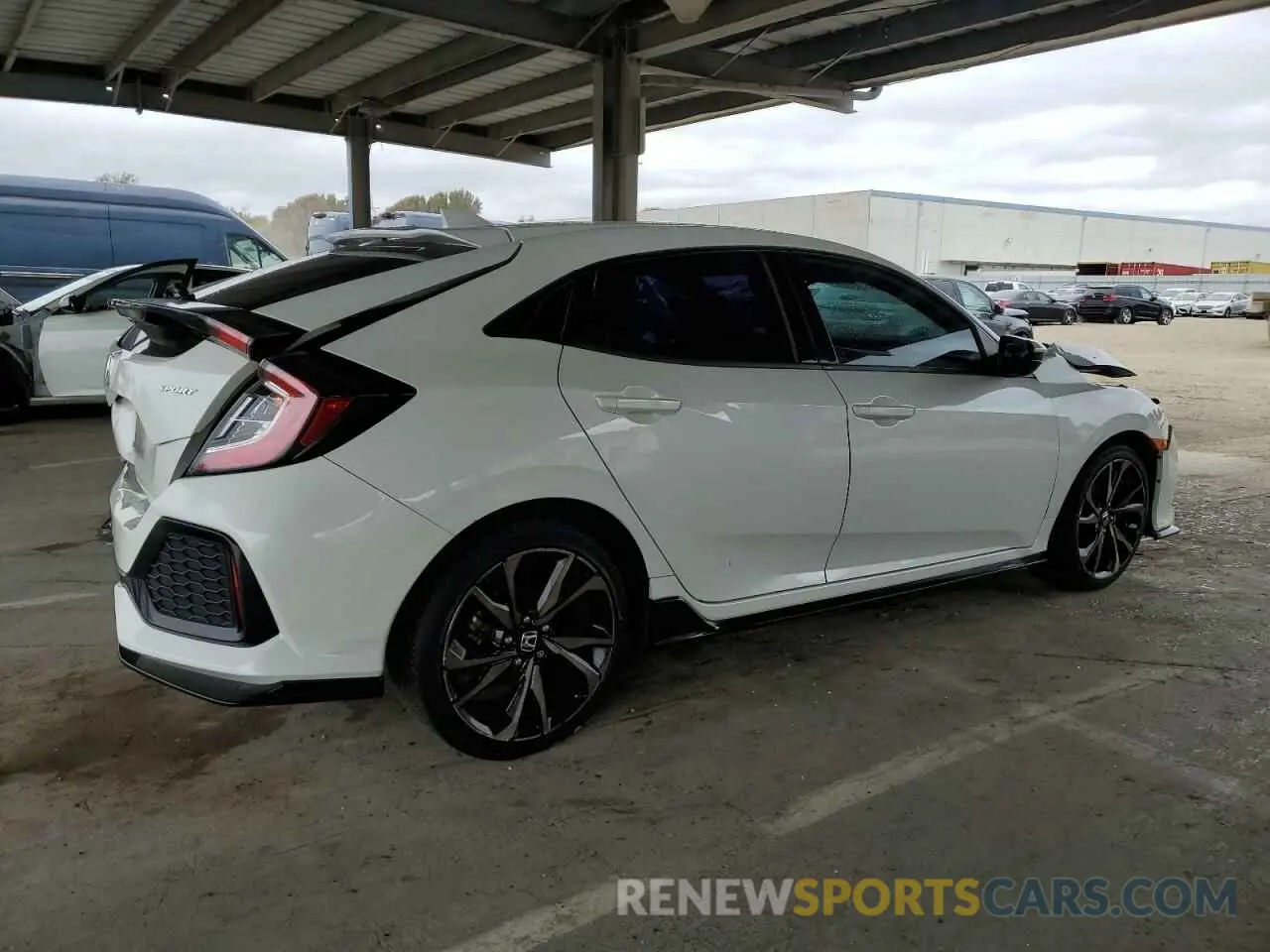3 Photograph of a damaged car SHHFK7H47KU417607 HONDA CIVIC 2019