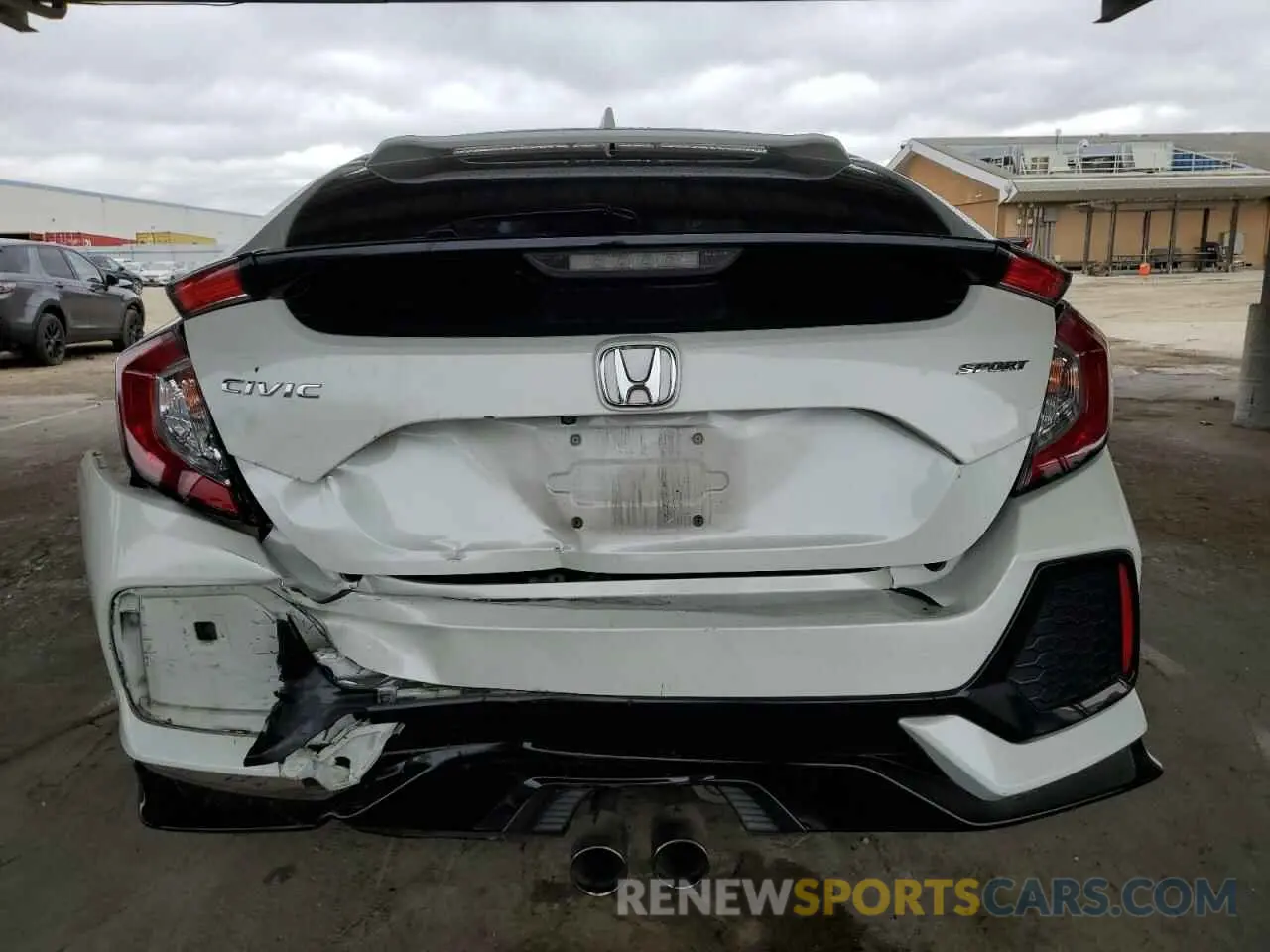 6 Photograph of a damaged car SHHFK7H47KU417607 HONDA CIVIC 2019