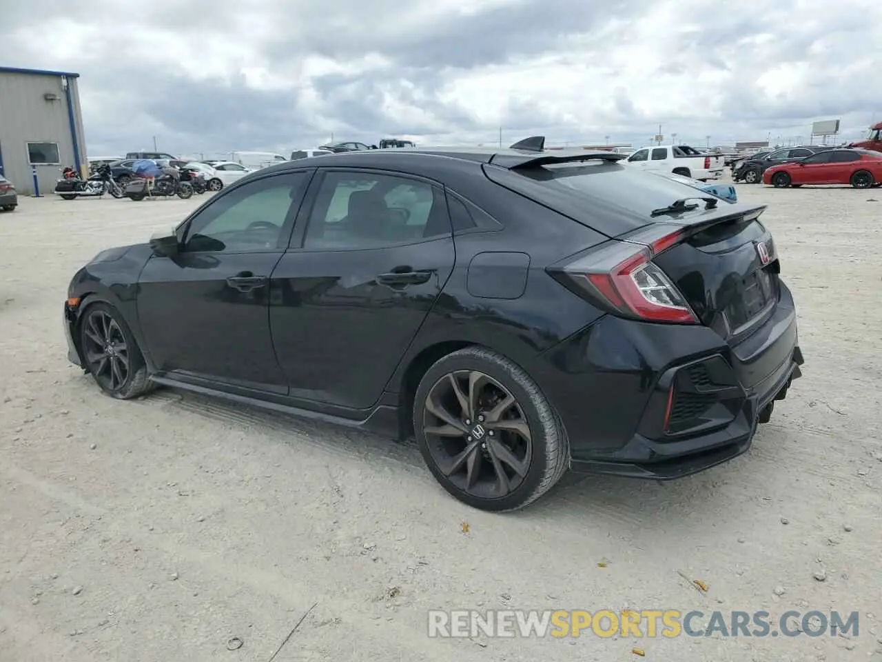 2 Photograph of a damaged car SHHFK7H48KU207761 HONDA CIVIC 2019