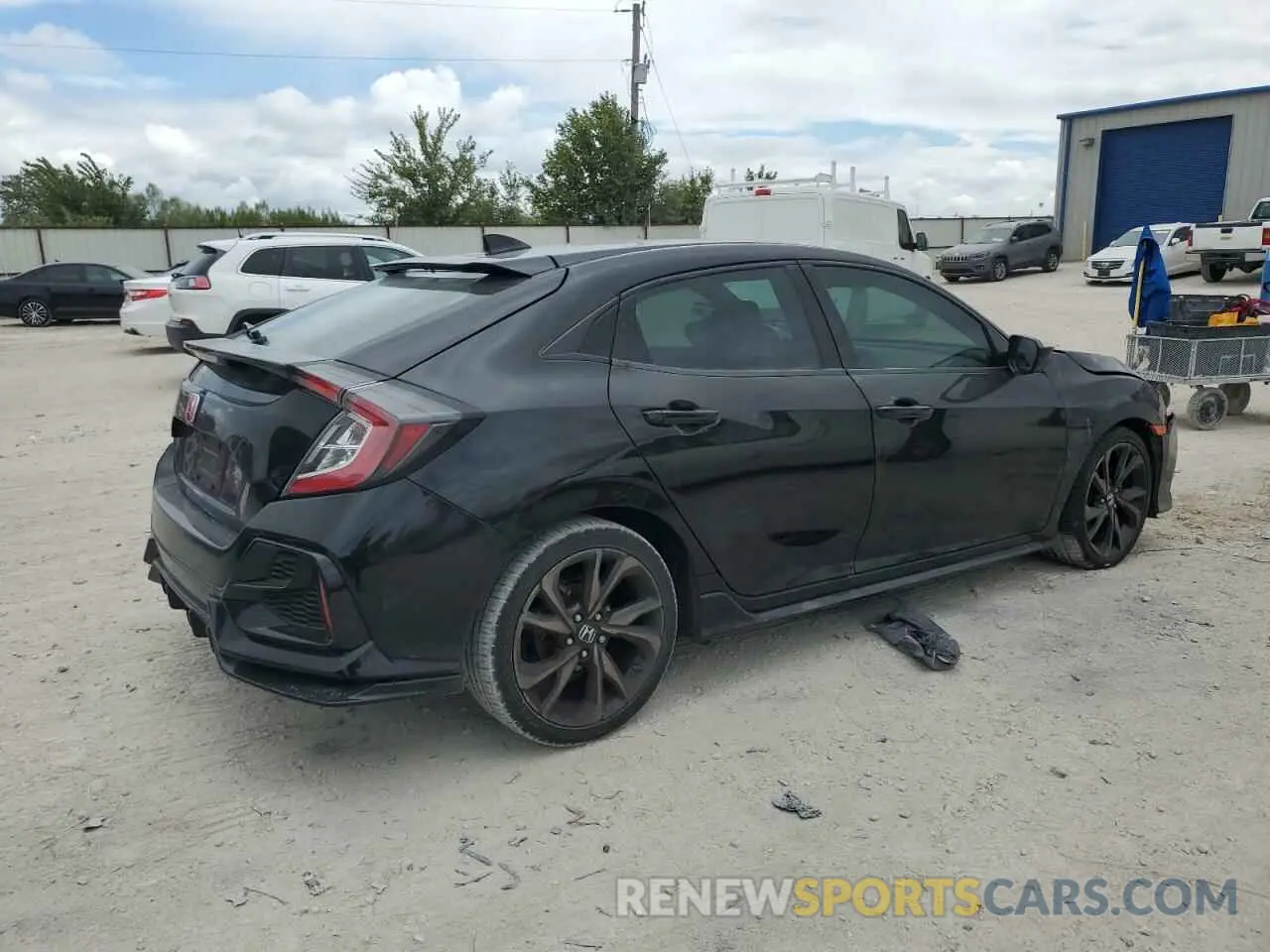3 Photograph of a damaged car SHHFK7H48KU207761 HONDA CIVIC 2019