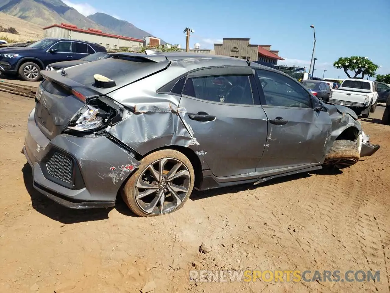 3 Photograph of a damaged car SHHFK7H48KU210630 HONDA CIVIC 2019