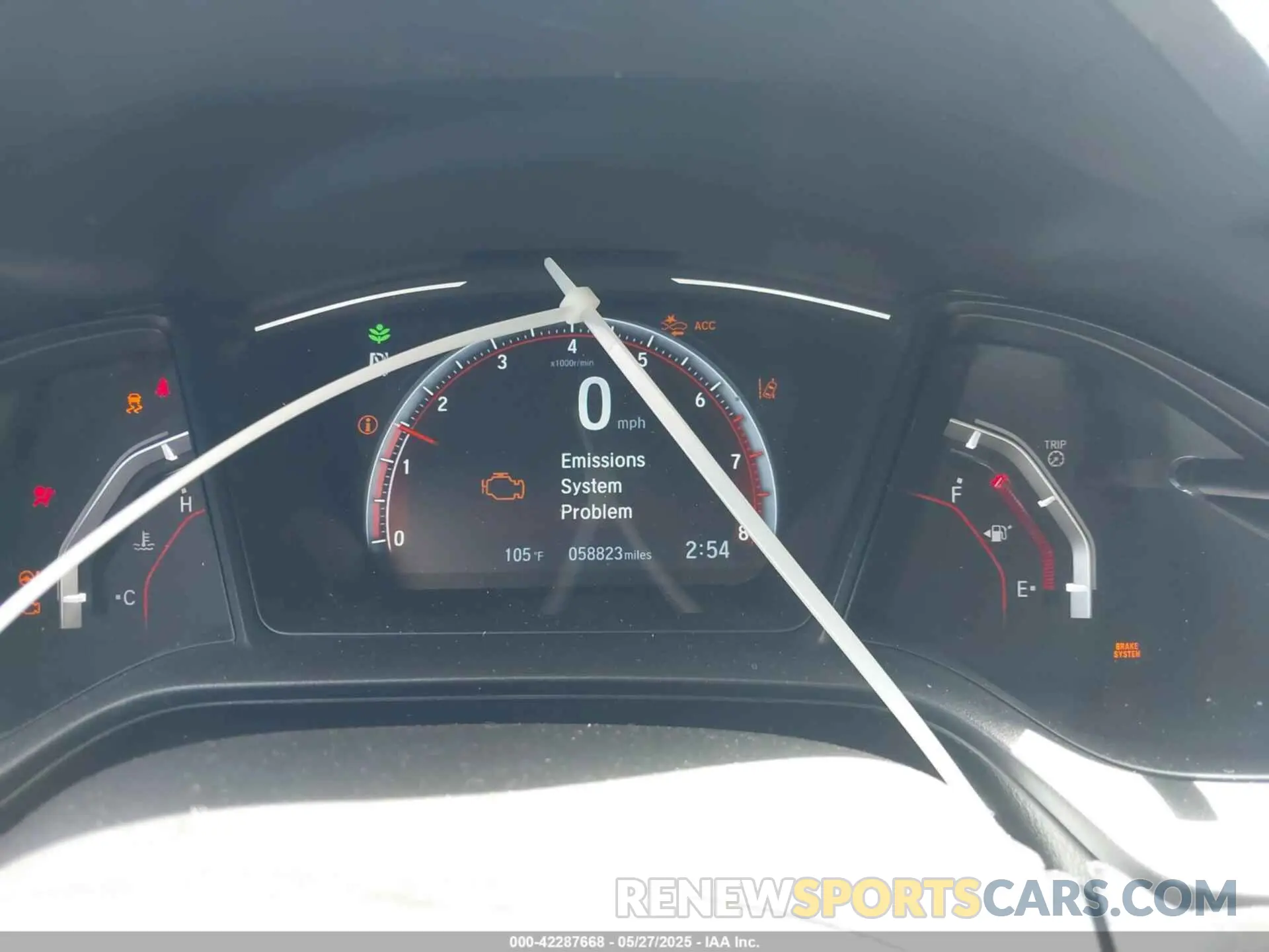 7 Photograph of a damaged car SHHFK7H48KU405367 HONDA CIVIC 2019