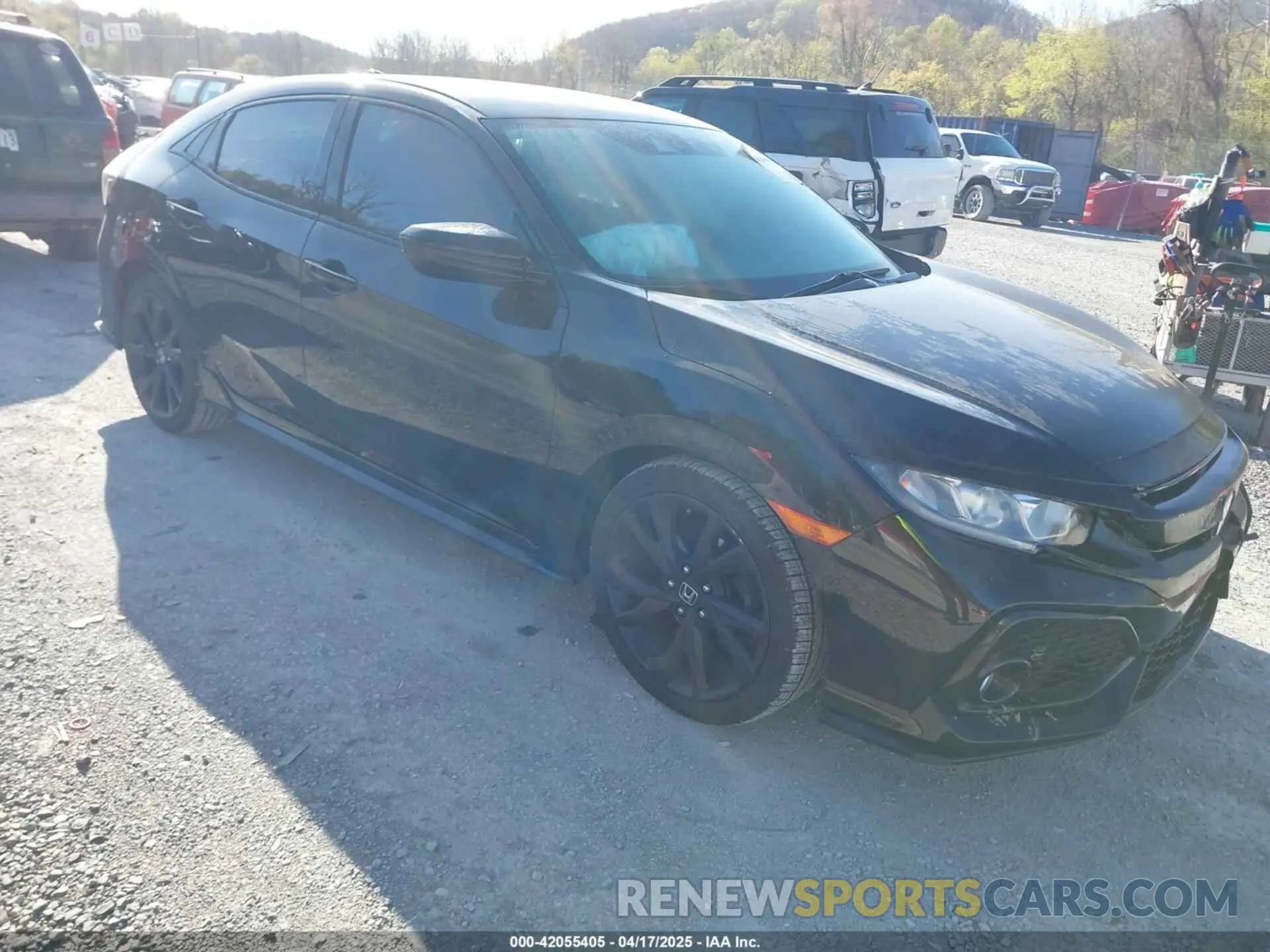 1 Photograph of a damaged car SHHFK7H49KU407936 HONDA CIVIC 2019