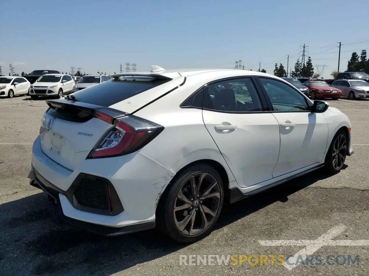 3 Photograph of a damaged car SHHFK7H4XKU409470 HONDA CIVIC 2019