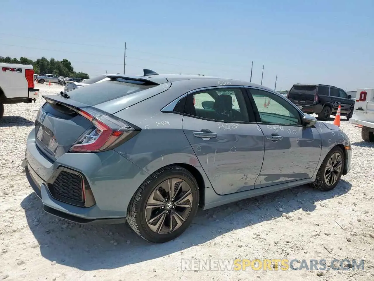 3 Photograph of a damaged car SHHFK7H60KU224751 HONDA CIVIC 2019