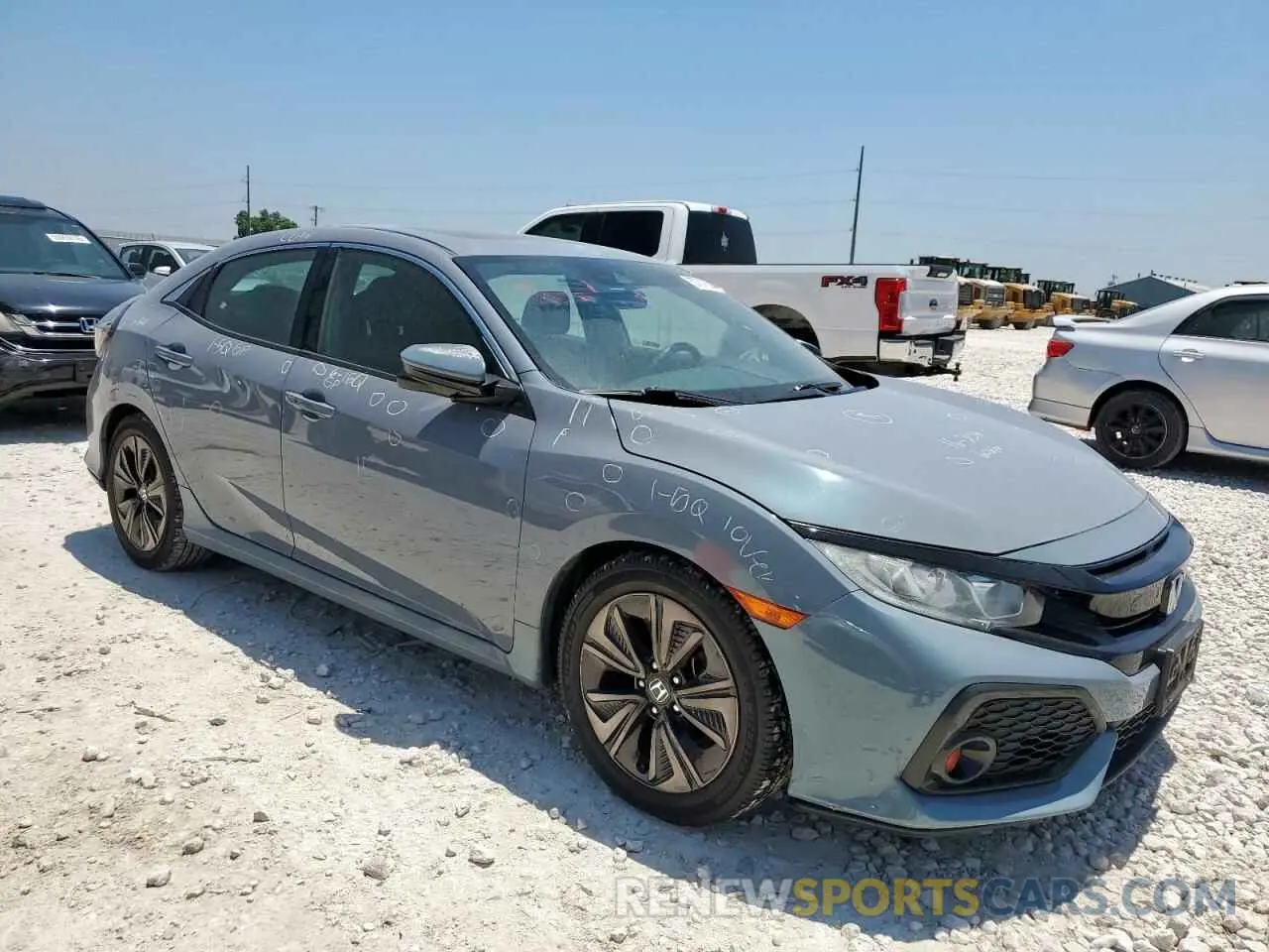 4 Photograph of a damaged car SHHFK7H60KU224751 HONDA CIVIC 2019