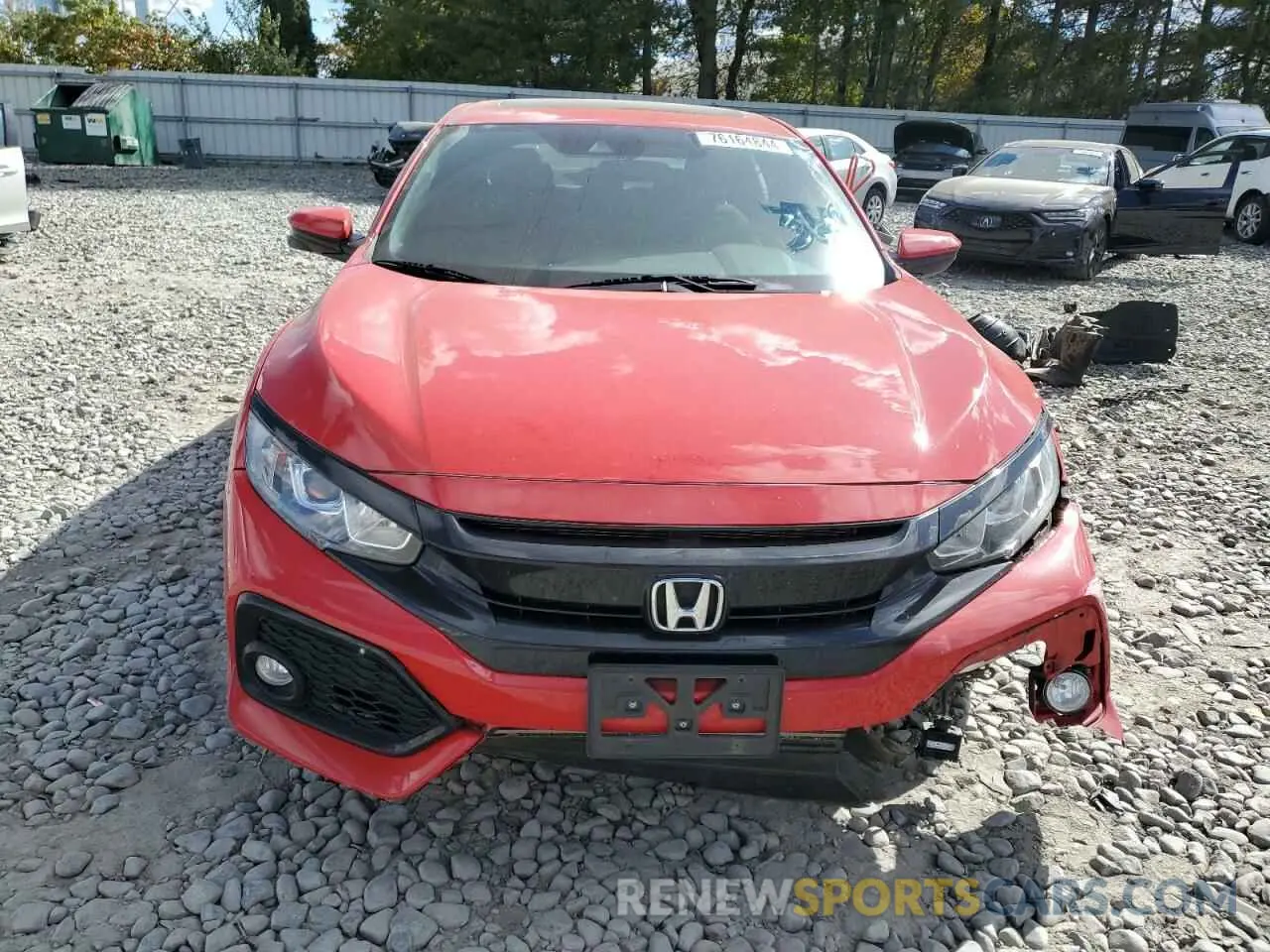 5 Photograph of a damaged car SHHFK7H60KU413917 HONDA CIVIC 2019