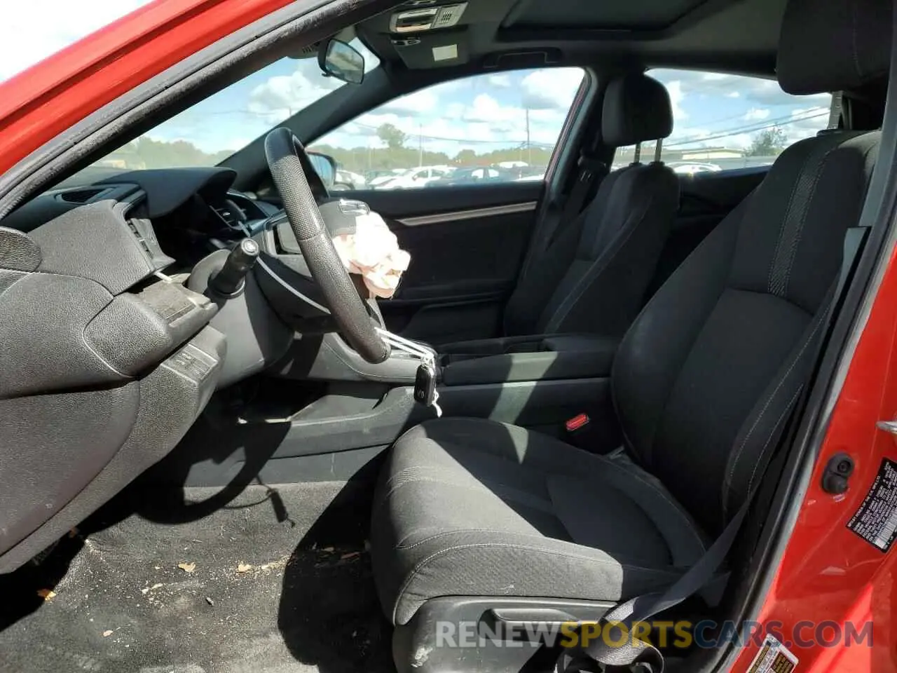 7 Photograph of a damaged car SHHFK7H60KU413917 HONDA CIVIC 2019