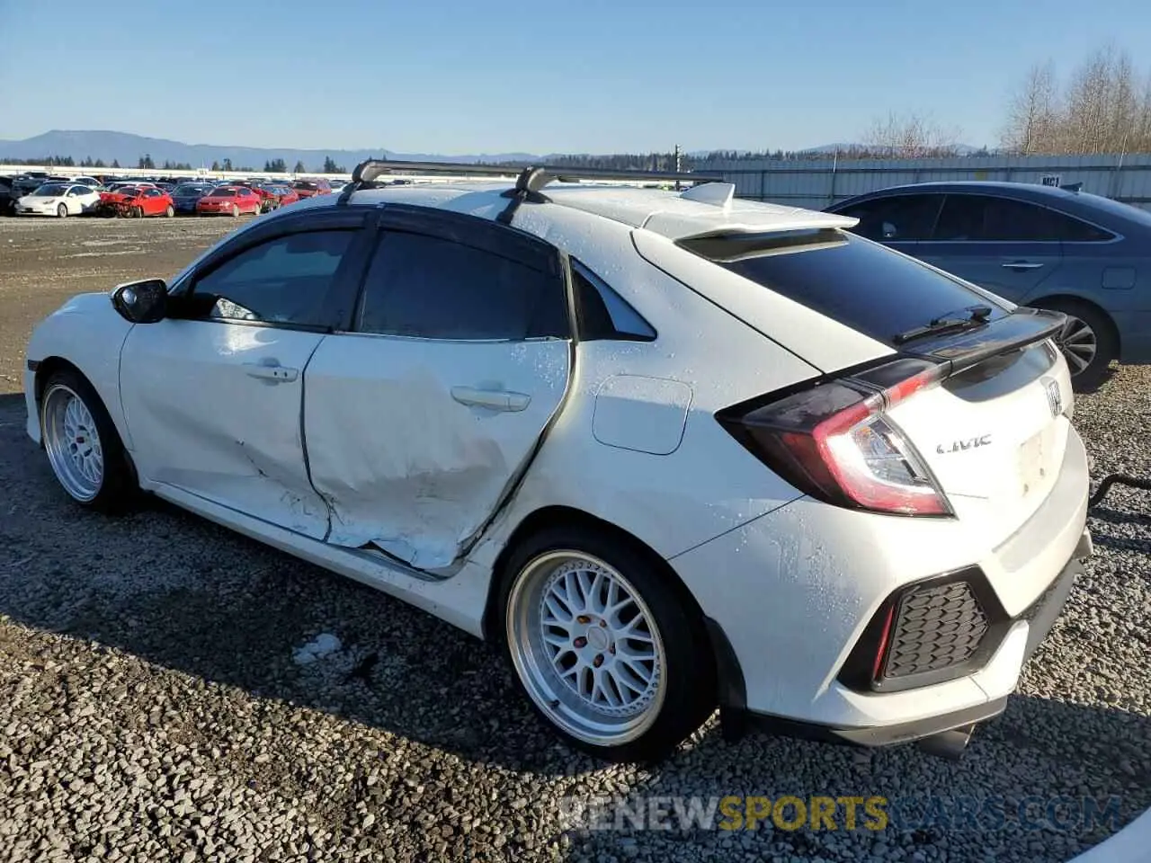 2 Photograph of a damaged car SHHFK7H61KU404580 HONDA CIVIC 2019