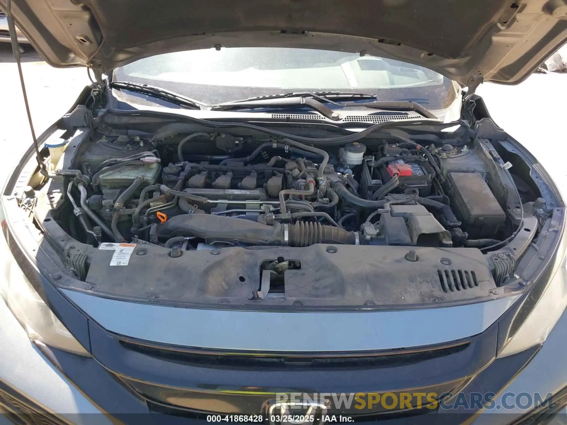 10 Photograph of a damaged car SHHFK7H61KU407737 HONDA CIVIC 2019