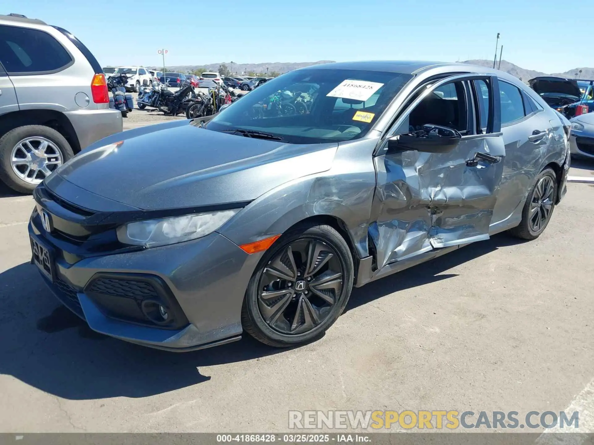 2 Photograph of a damaged car SHHFK7H61KU407737 HONDA CIVIC 2019
