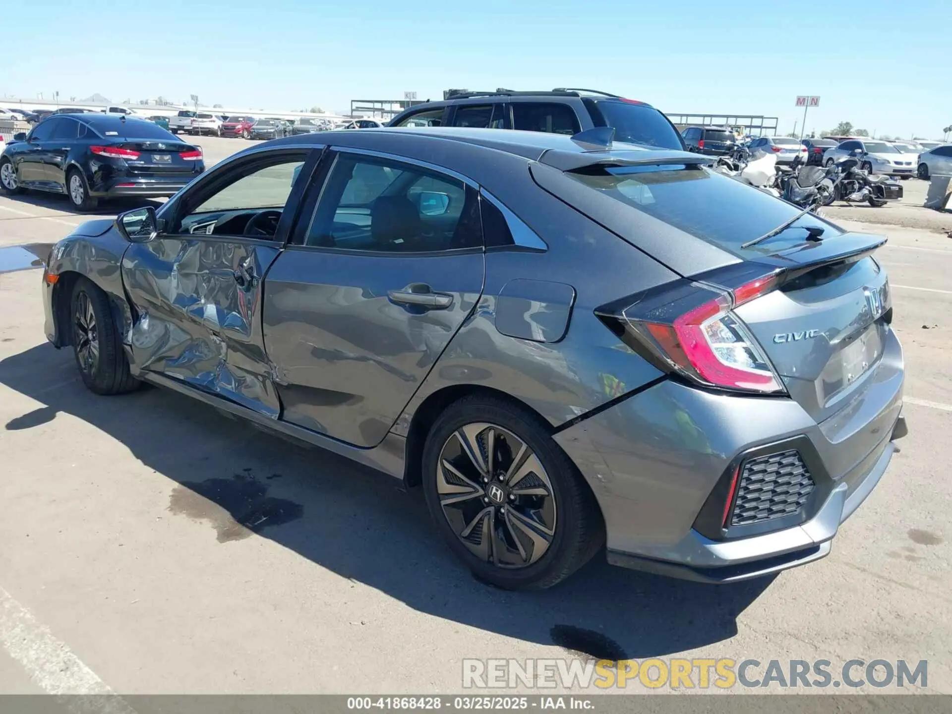 3 Photograph of a damaged car SHHFK7H61KU407737 HONDA CIVIC 2019