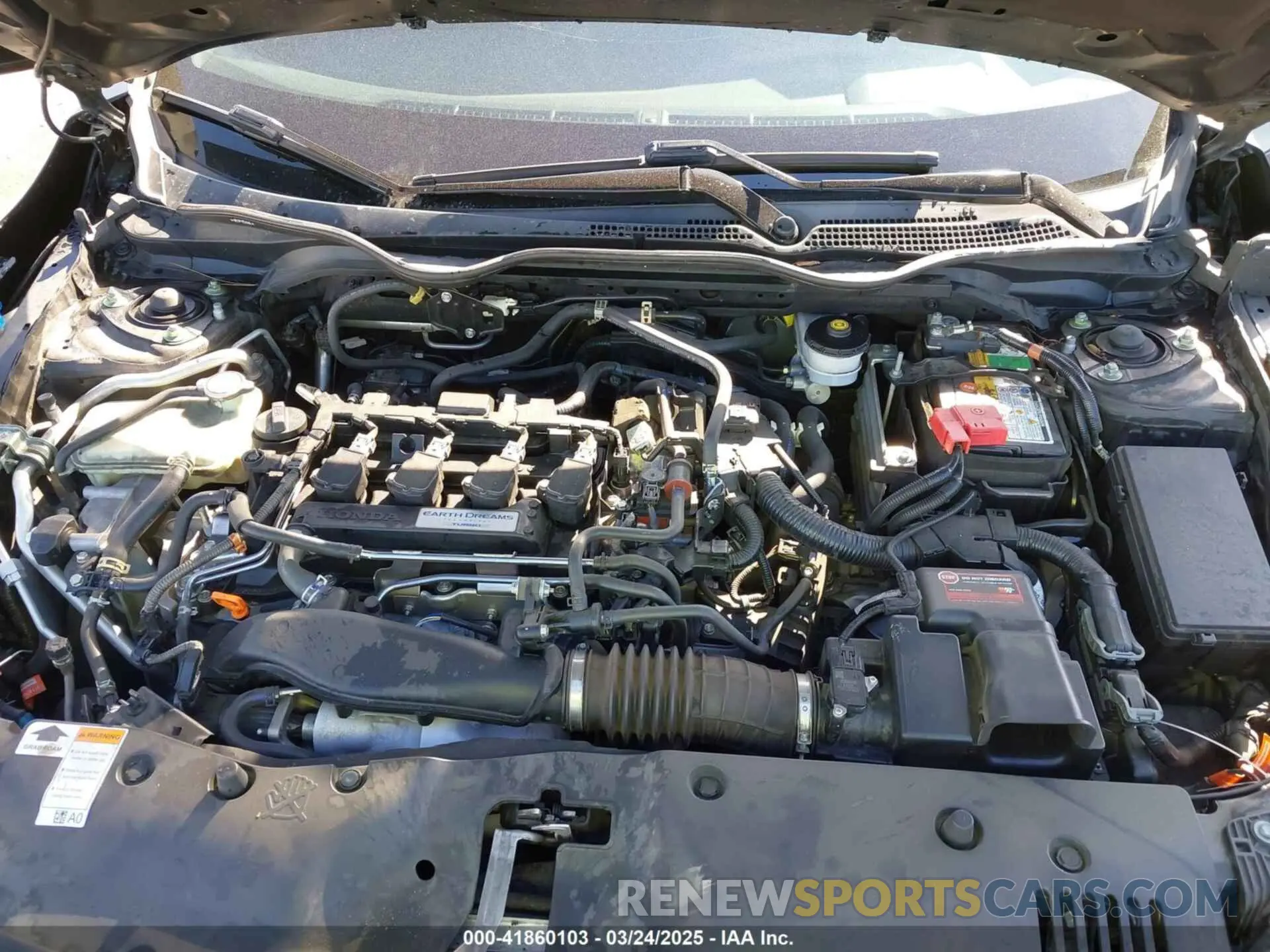 10 Photograph of a damaged car SHHFK7H61KU409634 HONDA CIVIC 2019