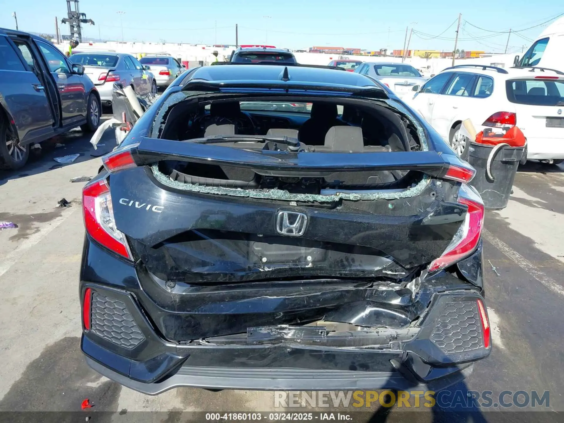 16 Photograph of a damaged car SHHFK7H61KU409634 HONDA CIVIC 2019