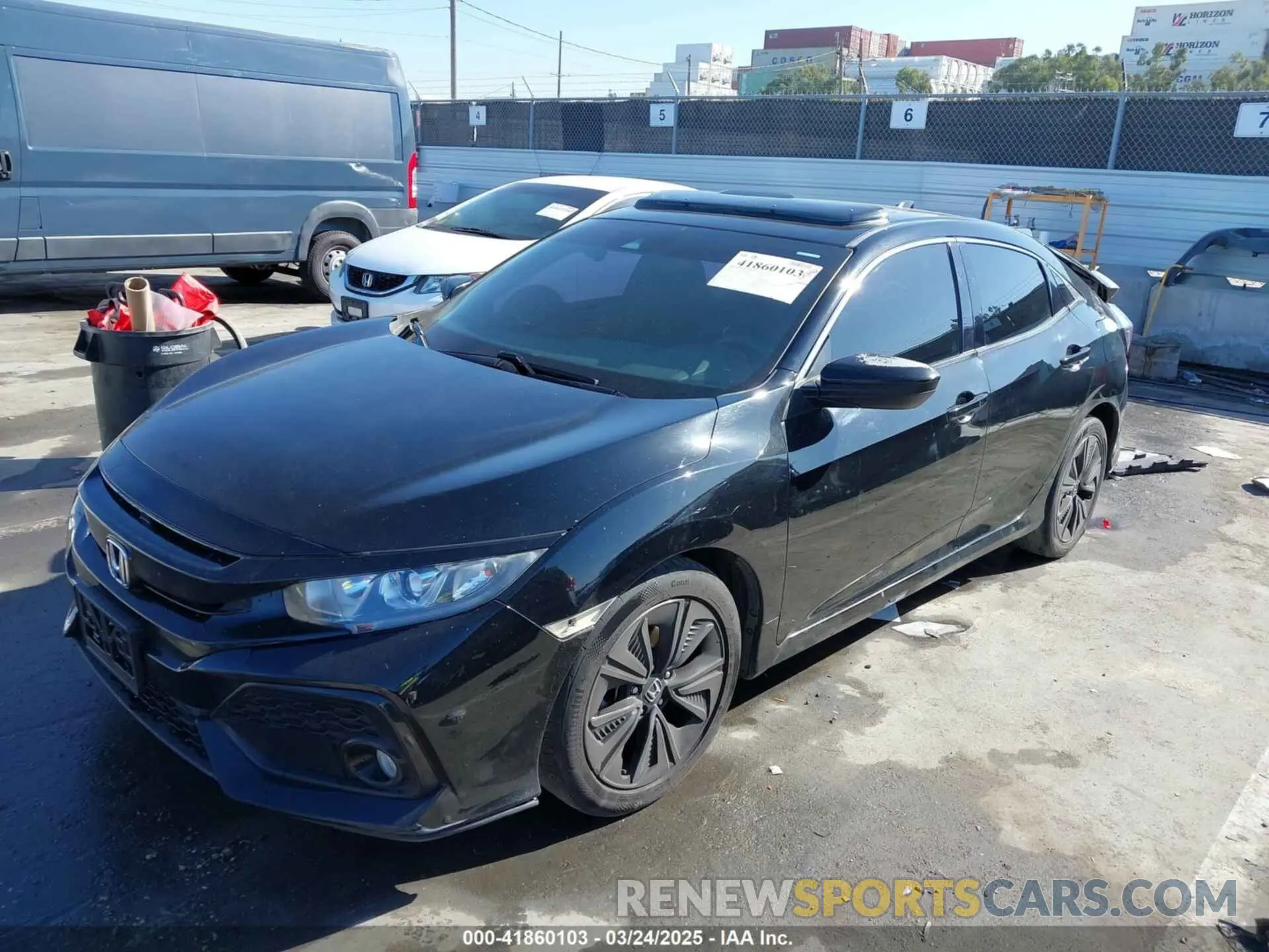 2 Photograph of a damaged car SHHFK7H61KU409634 HONDA CIVIC 2019