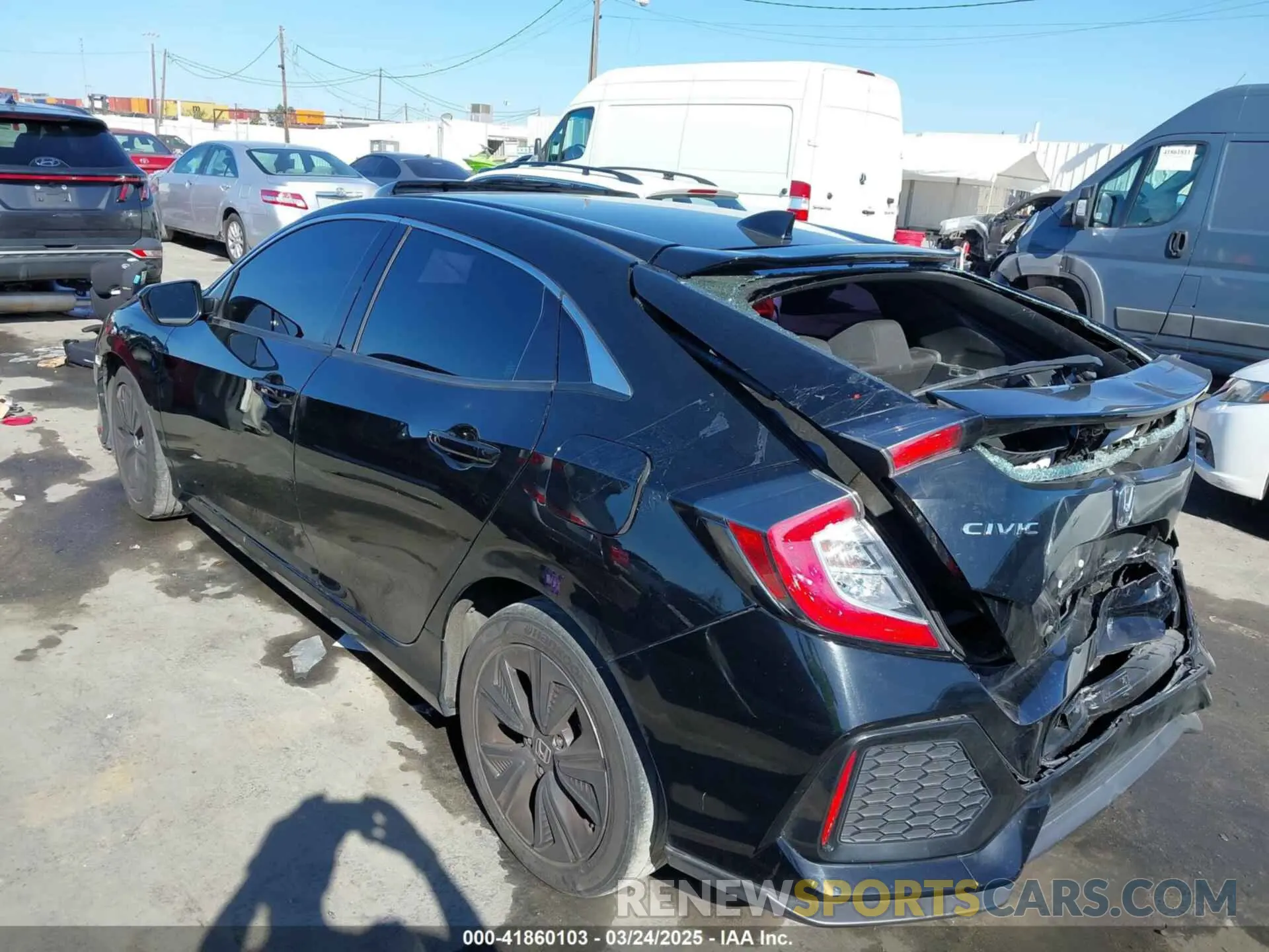 3 Photograph of a damaged car SHHFK7H61KU409634 HONDA CIVIC 2019