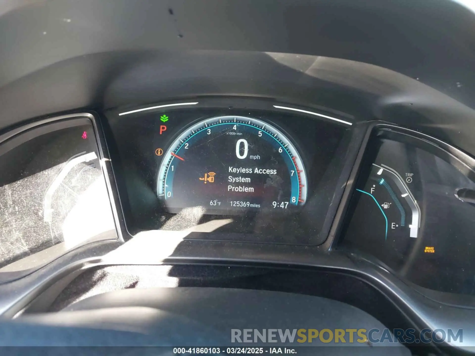 7 Photograph of a damaged car SHHFK7H61KU409634 HONDA CIVIC 2019