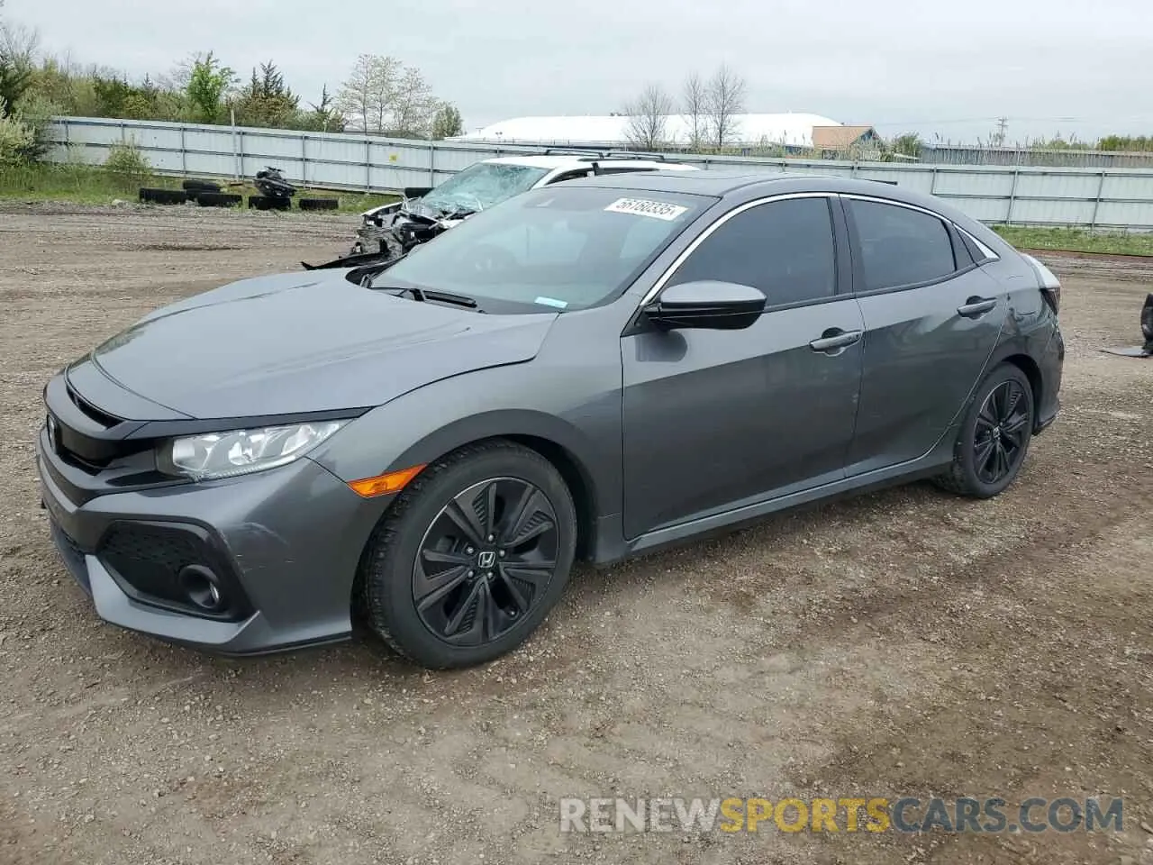 1 Photograph of a damaged car SHHFK7H62KU213945 HONDA CIVIC 2019