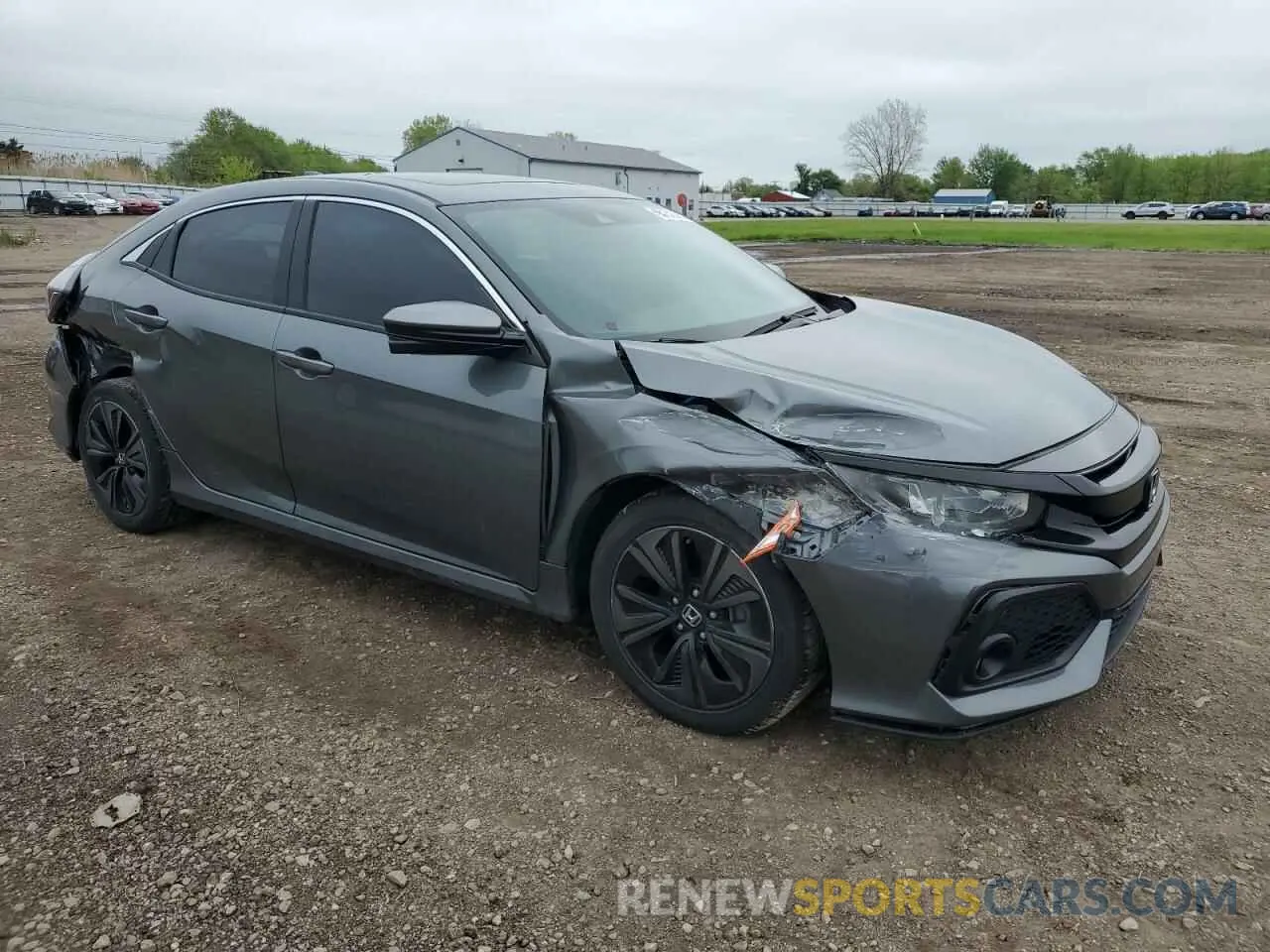 4 Photograph of a damaged car SHHFK7H62KU213945 HONDA CIVIC 2019