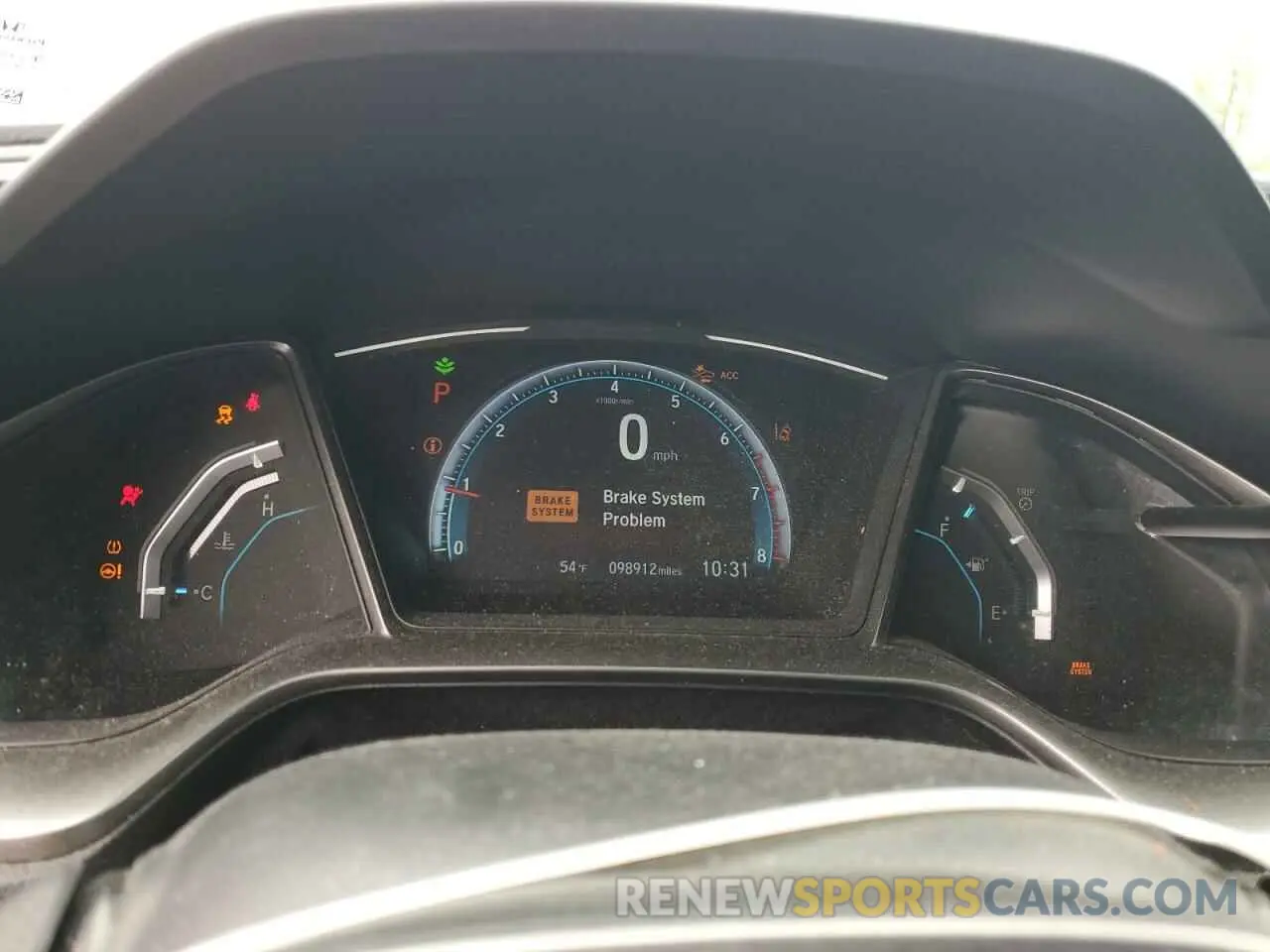9 Photograph of a damaged car SHHFK7H62KU213945 HONDA CIVIC 2019