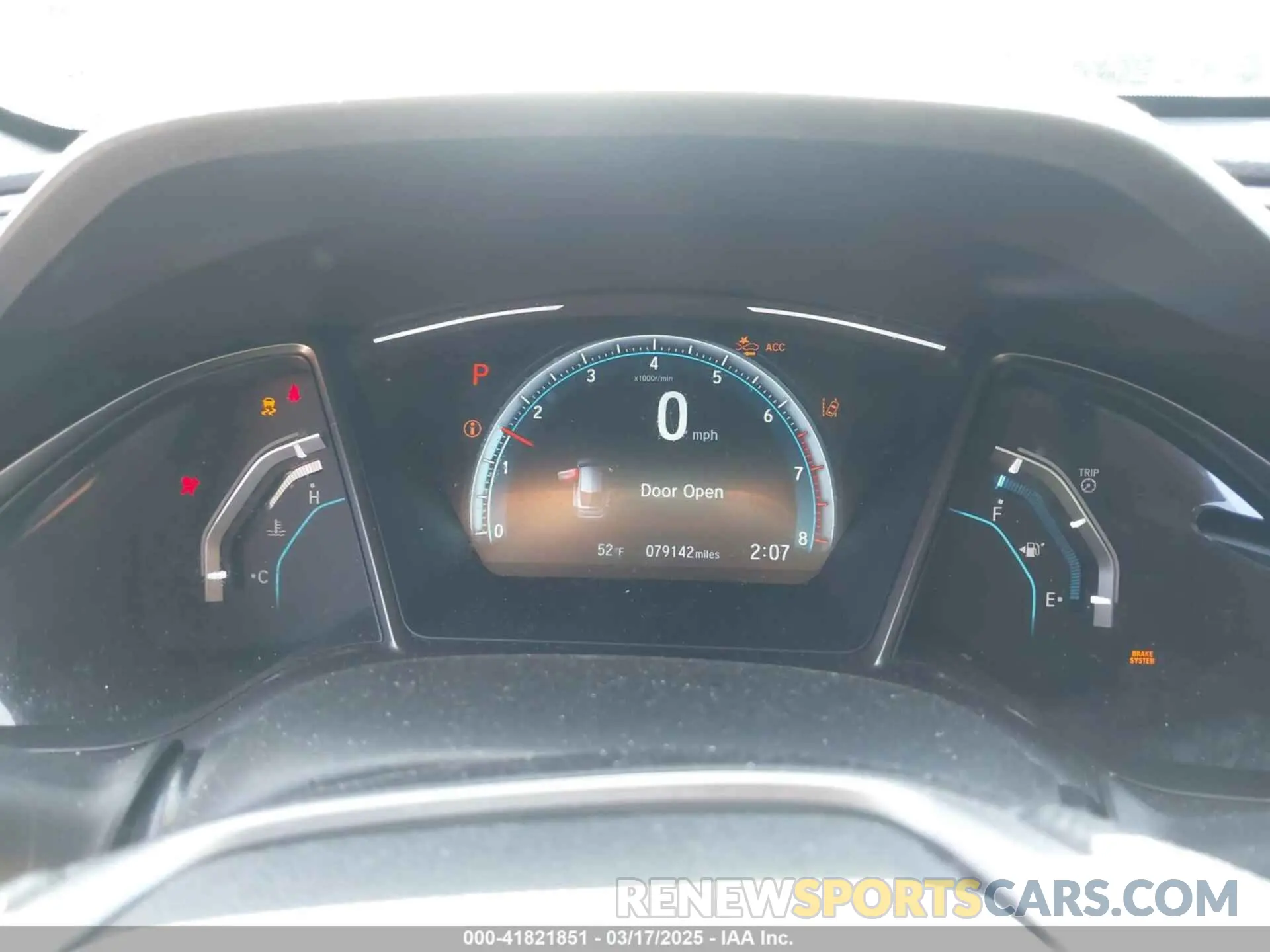 7 Photograph of a damaged car SHHFK7H62KU214898 HONDA CIVIC 2019