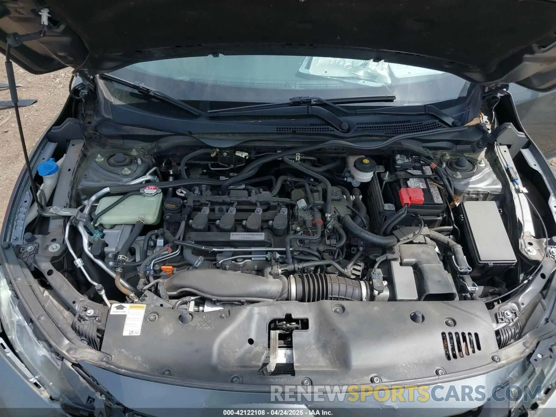 10 Photograph of a damaged car SHHFK7H62KU228980 HONDA CIVIC 2019