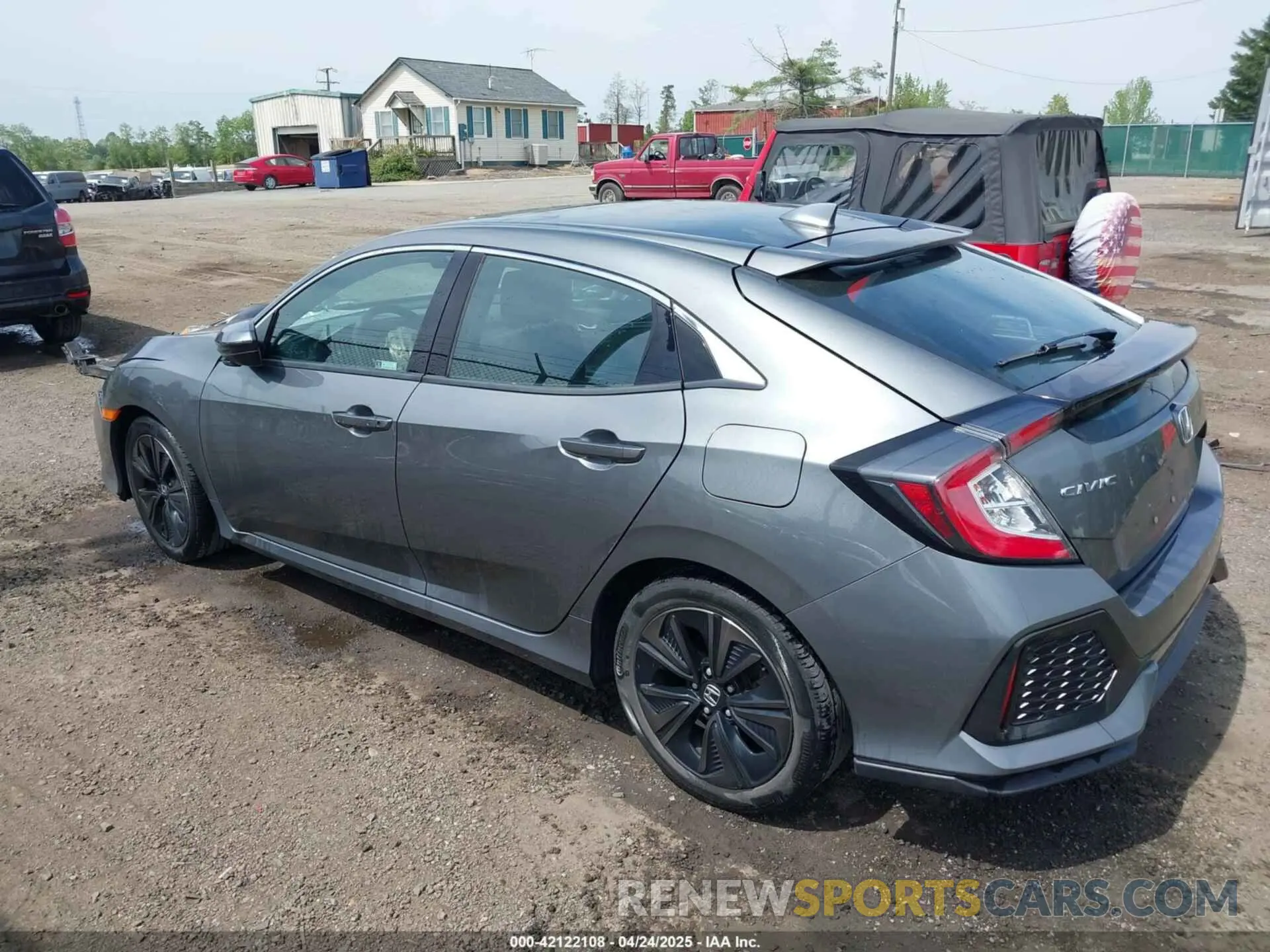 3 Photograph of a damaged car SHHFK7H62KU228980 HONDA CIVIC 2019