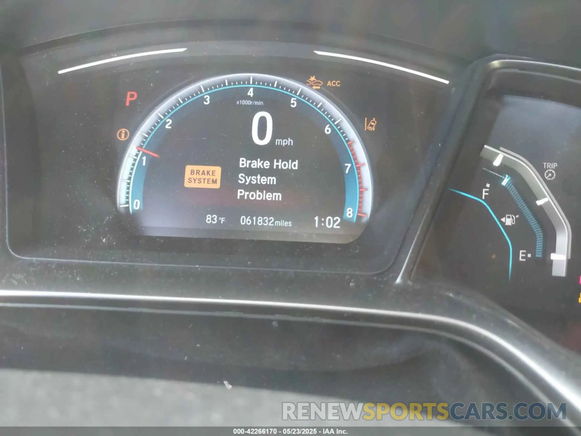 7 Photograph of a damaged car SHHFK7H62KU410632 HONDA CIVIC 2019