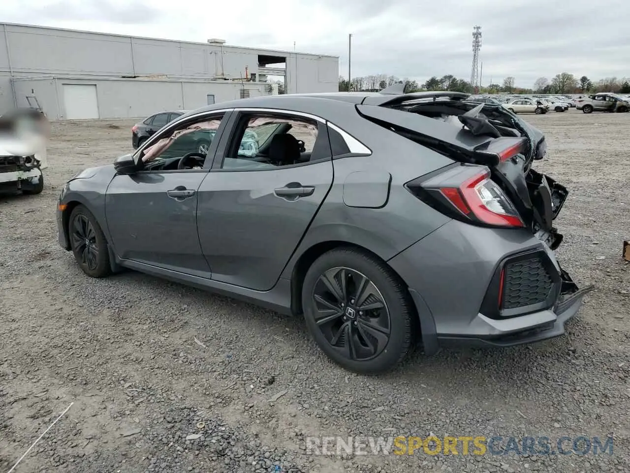 2 Photograph of a damaged car SHHFK7H62KU411134 HONDA CIVIC 2019