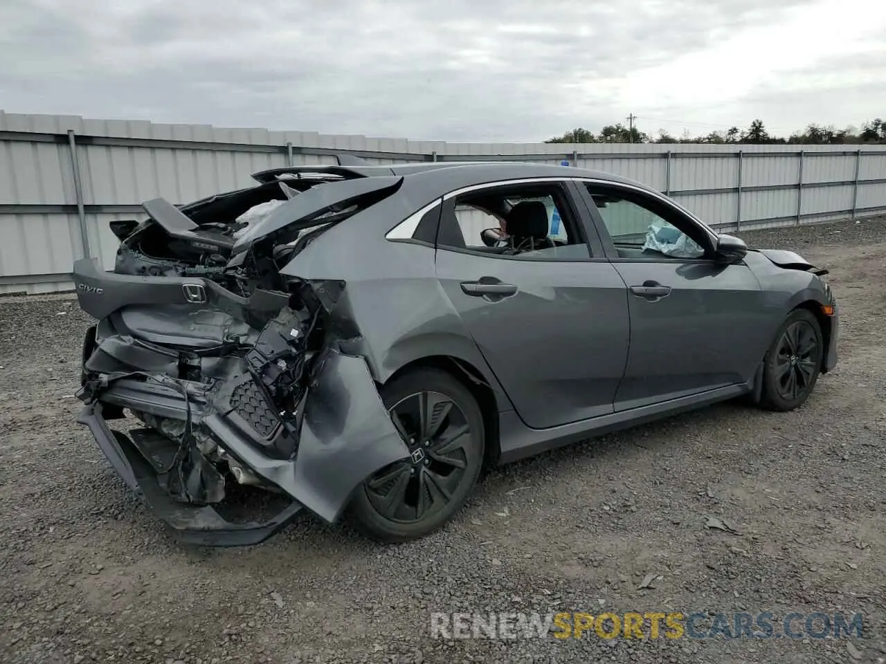 3 Photograph of a damaged car SHHFK7H62KU411134 HONDA CIVIC 2019
