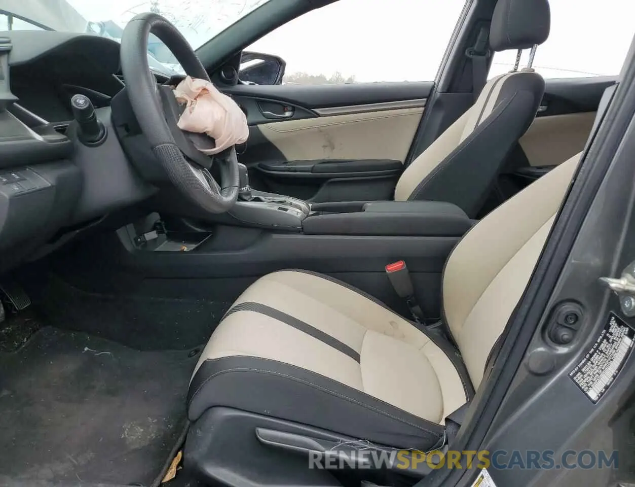 7 Photograph of a damaged car SHHFK7H62KU411134 HONDA CIVIC 2019